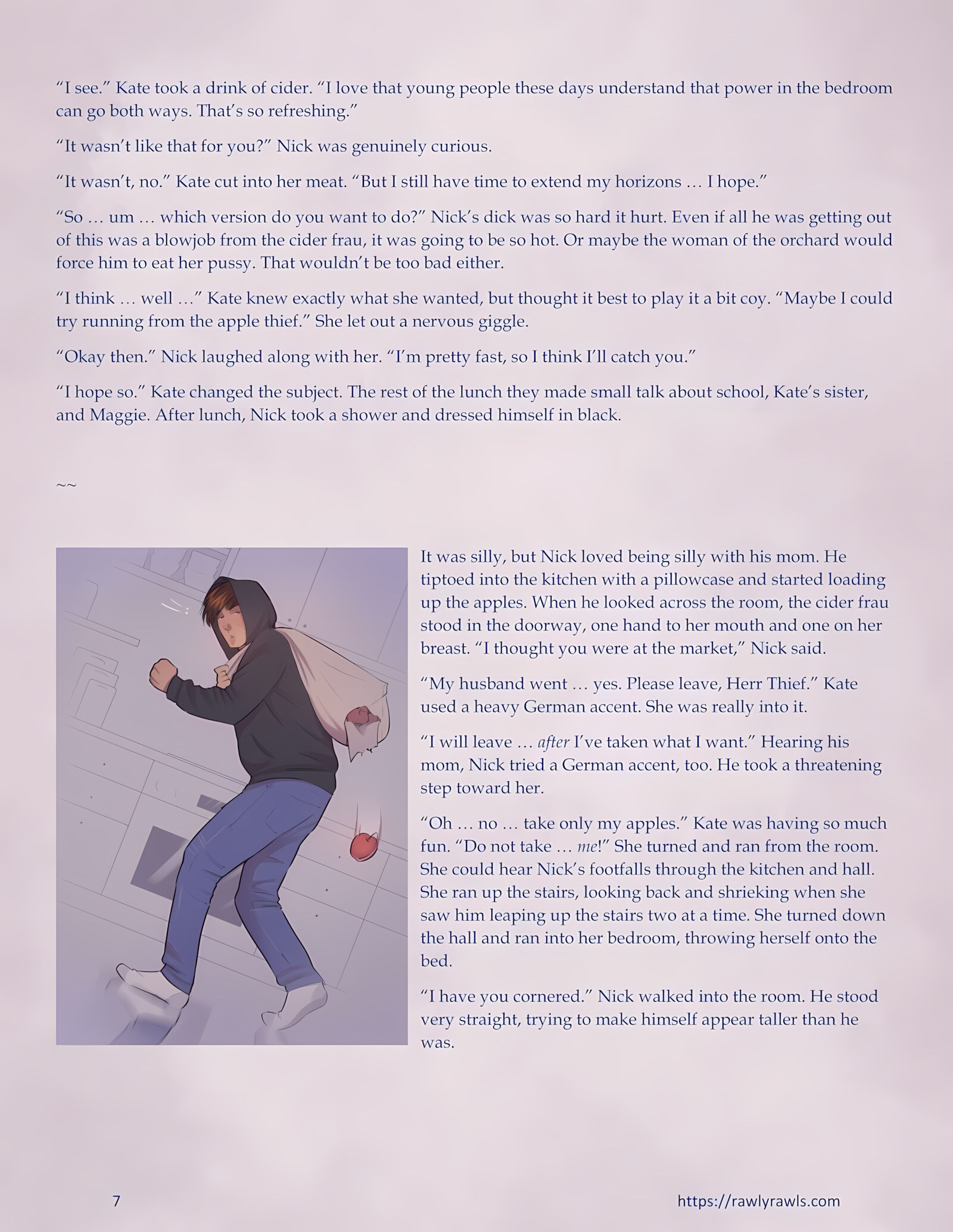 Enki’s Puzzle 21-30 [TenderMindd], Enki’s Puzzle 23, page 7 of 15