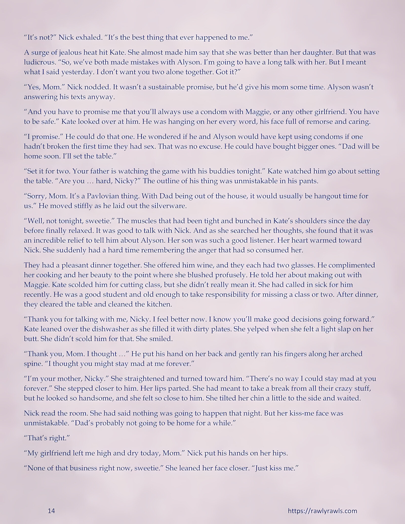 Enki’s Puzzle 21-30 [TenderMindd], Enki’s Puzzle 22, page 14 of 16