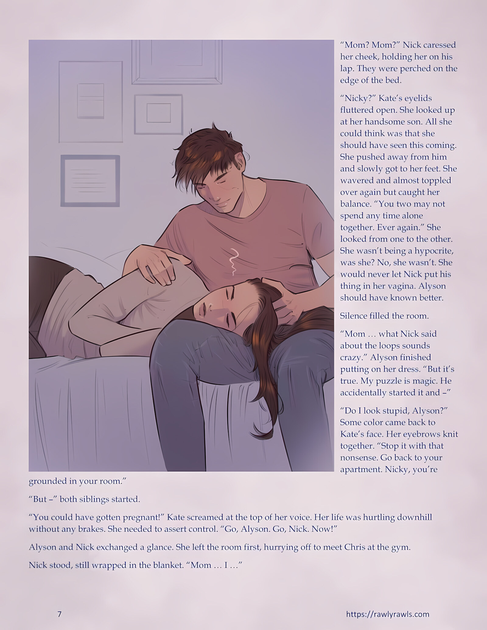 Enki’s Puzzle 21-30 [TenderMindd], Enki’s Puzzle 22, page 7 of 16