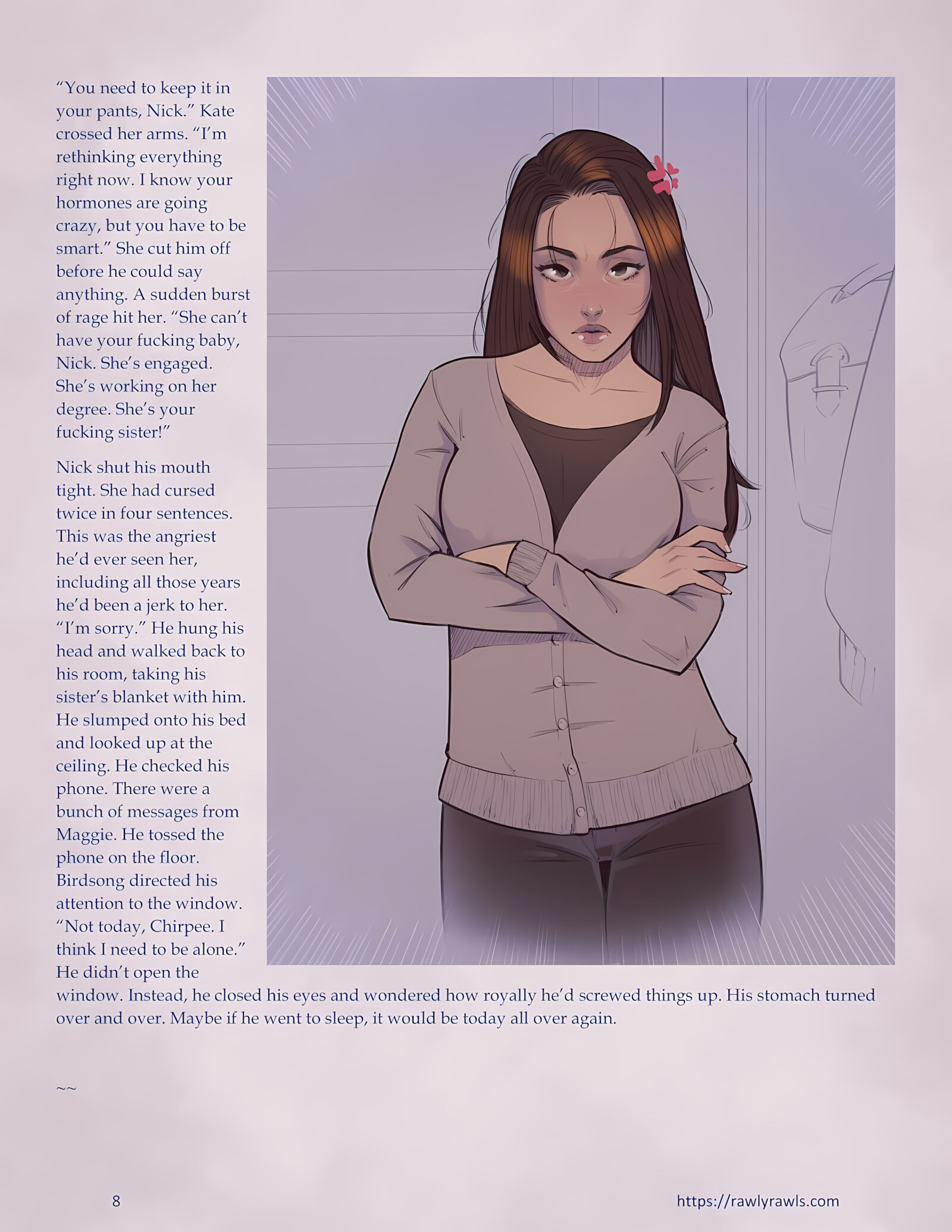 Enki’s Puzzle 21-30 [TenderMindd], Enki’s Puzzle 22, page 8 of 16