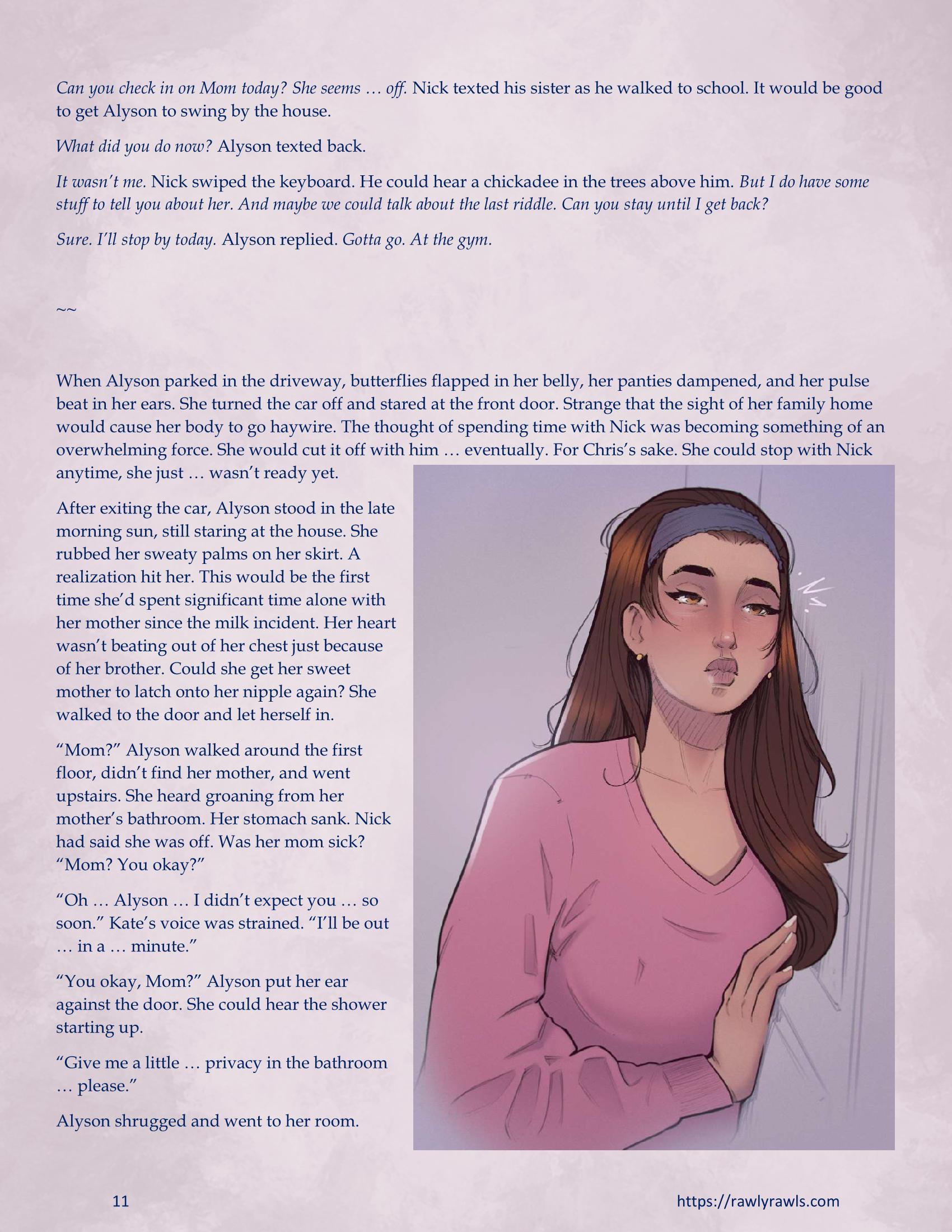 Enki’s Puzzle 21-30 [TenderMindd], Enki’s Puzzle 21, page 11 of 15