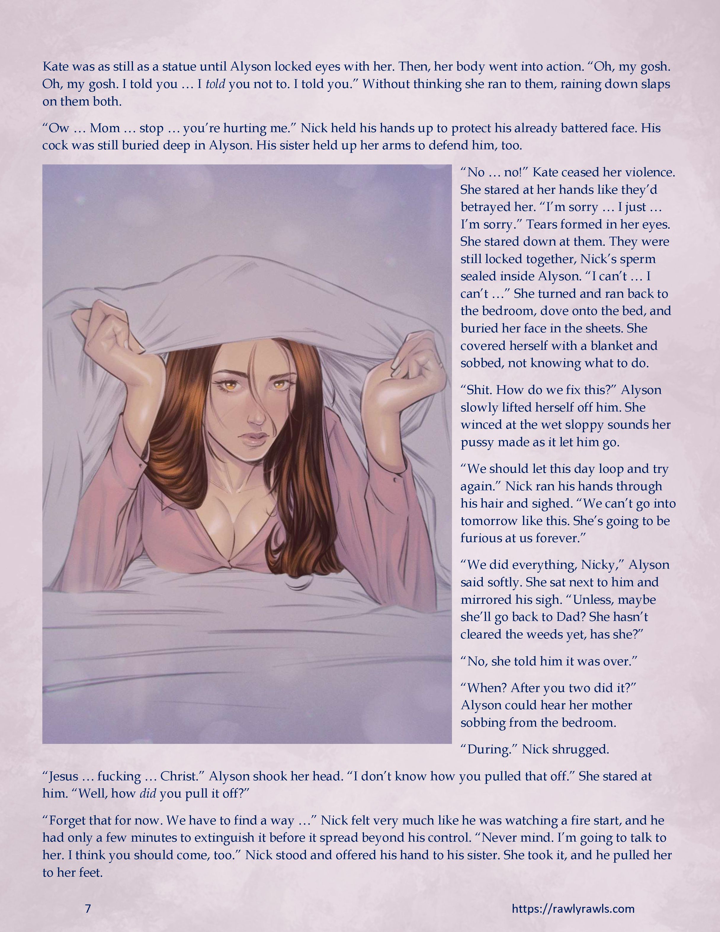 Enki’s Puzzle 31-32 [TenderMindd , RawlyRawls], Enki’s Puzzle 32, page 7 of 16