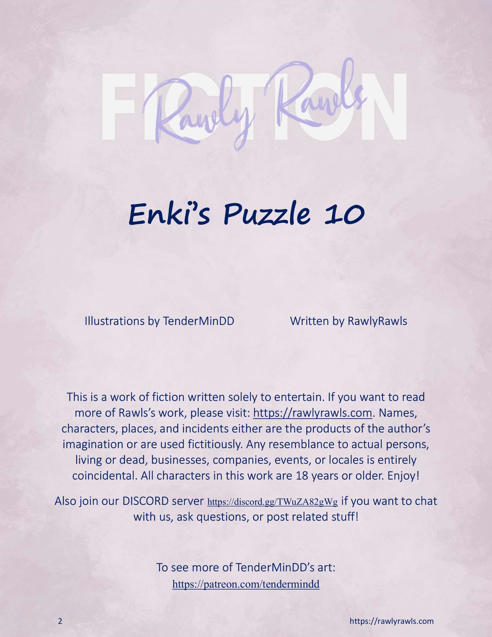 Enki’s Puzzle [TenderMindd], Enki Puzzle 10, page 2 of 15