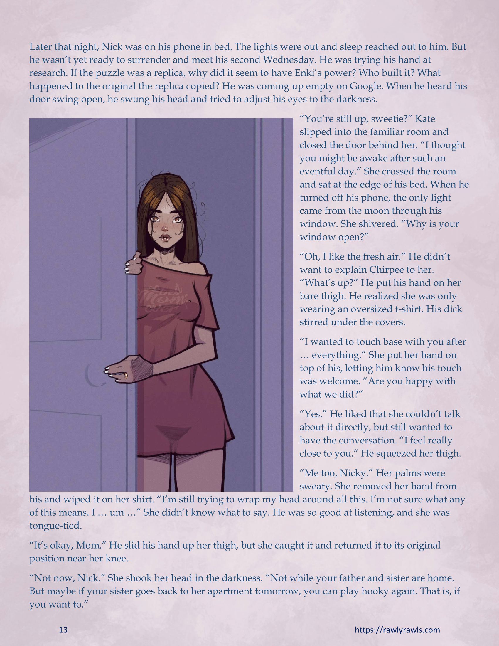 Enki’s Puzzle [TenderMindd], Enki Puzzle 10, page 13 of 15