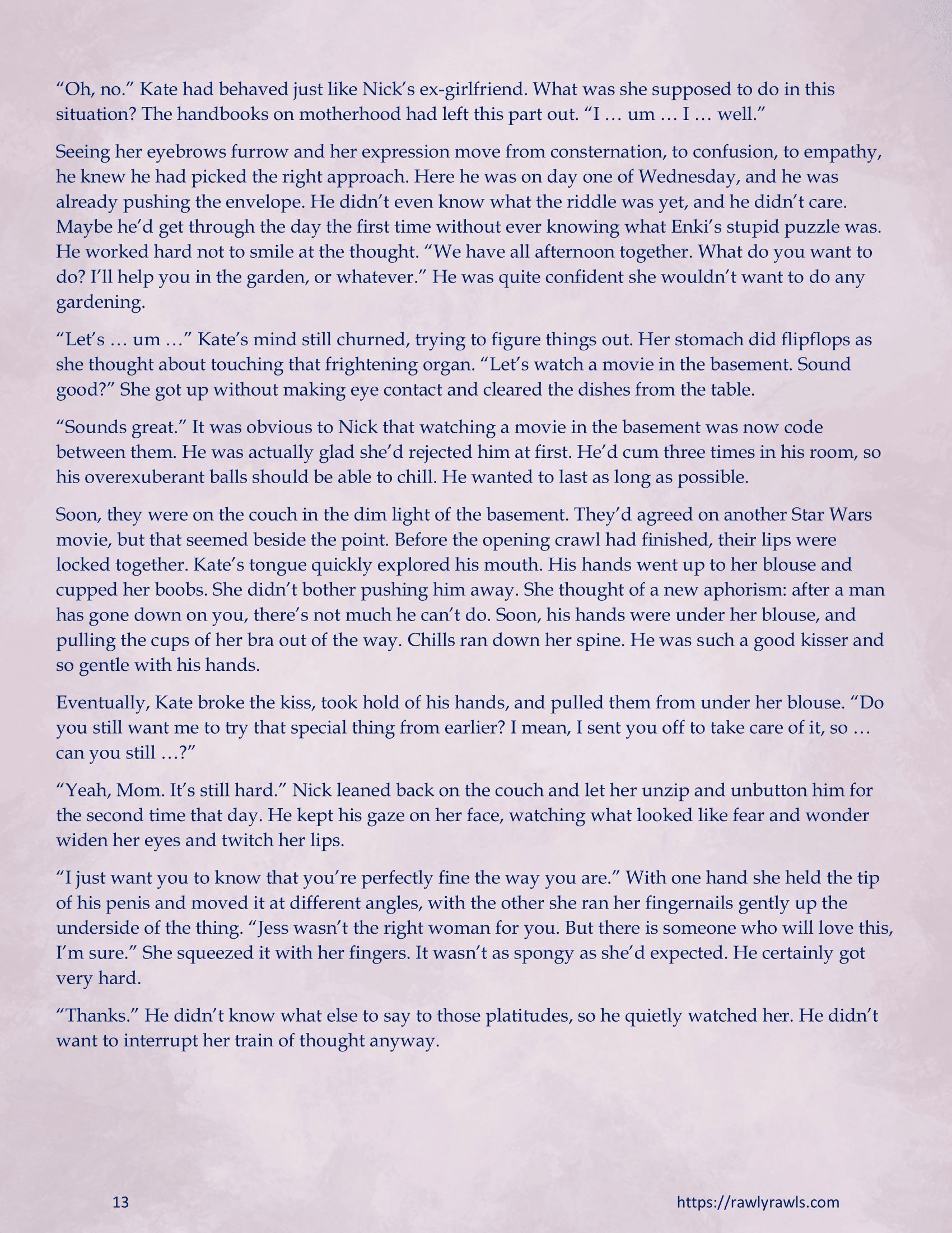 Enki’s Puzzle [TenderMindd], Enki Puzzle 9, page 13 of 17