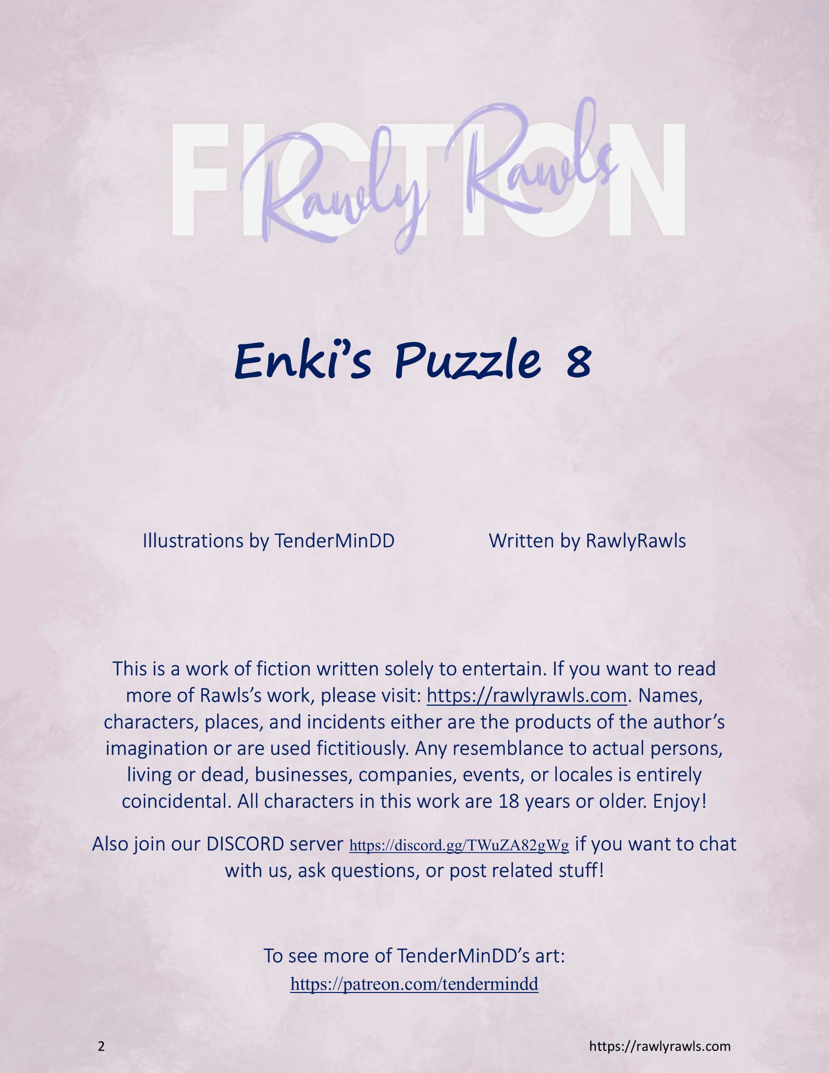 Enki’s Puzzle [TenderMindd], Enki Puzzle 8, page 2 of 14