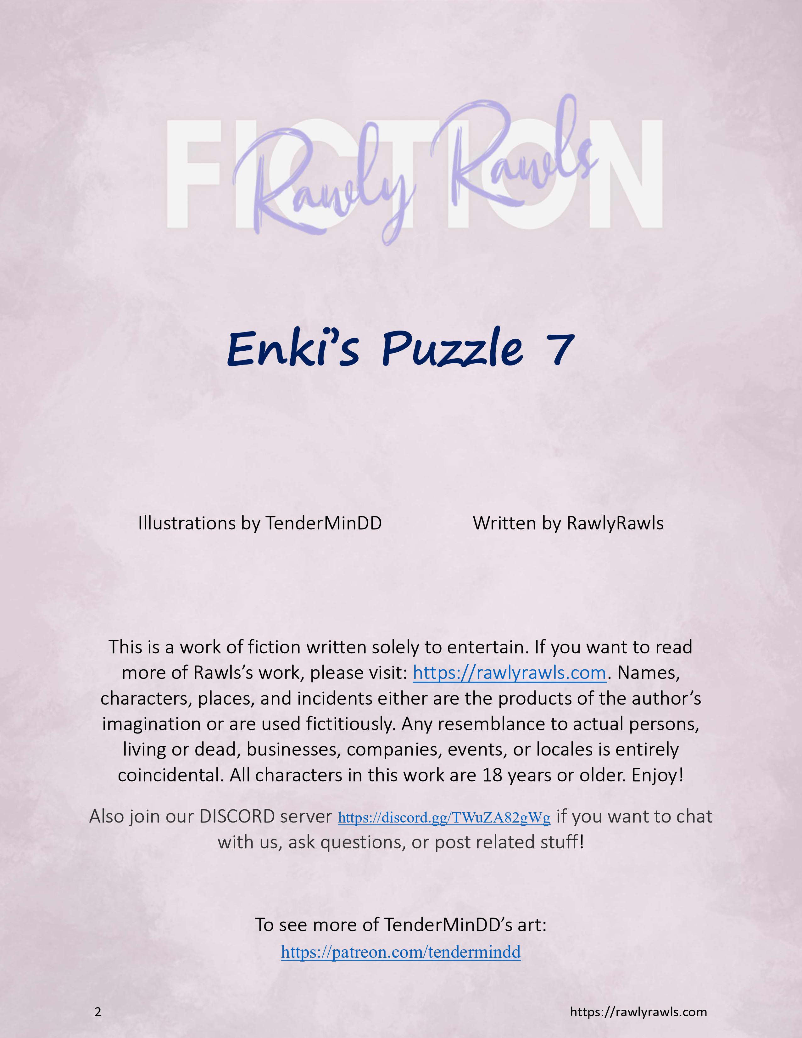 Enki’s Puzzle [TenderMindd], Enki Puzzle 7, page 2 of 14