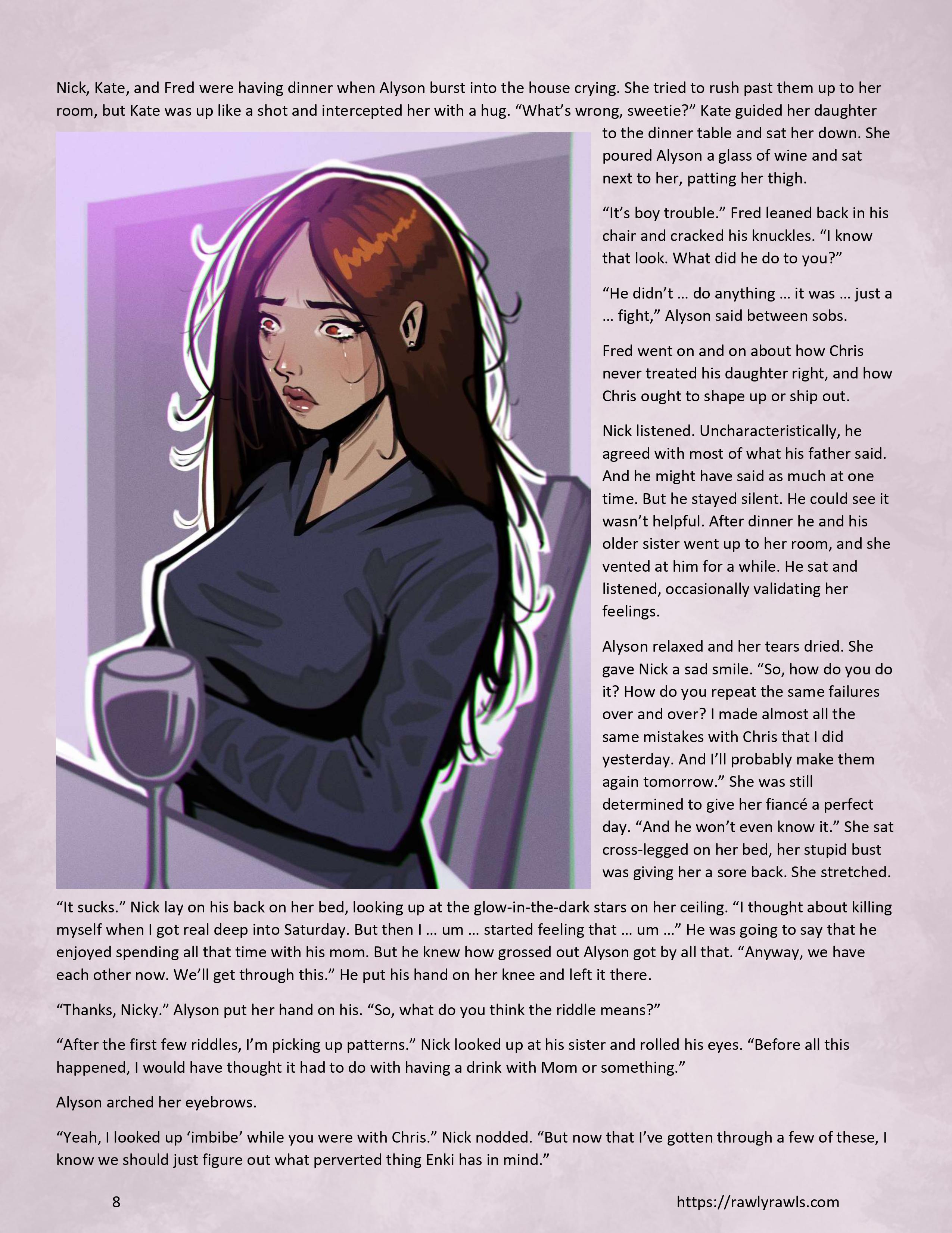 Enki’s Puzzle [TenderMindd], Enki Puzzle 7, page 8 of 14