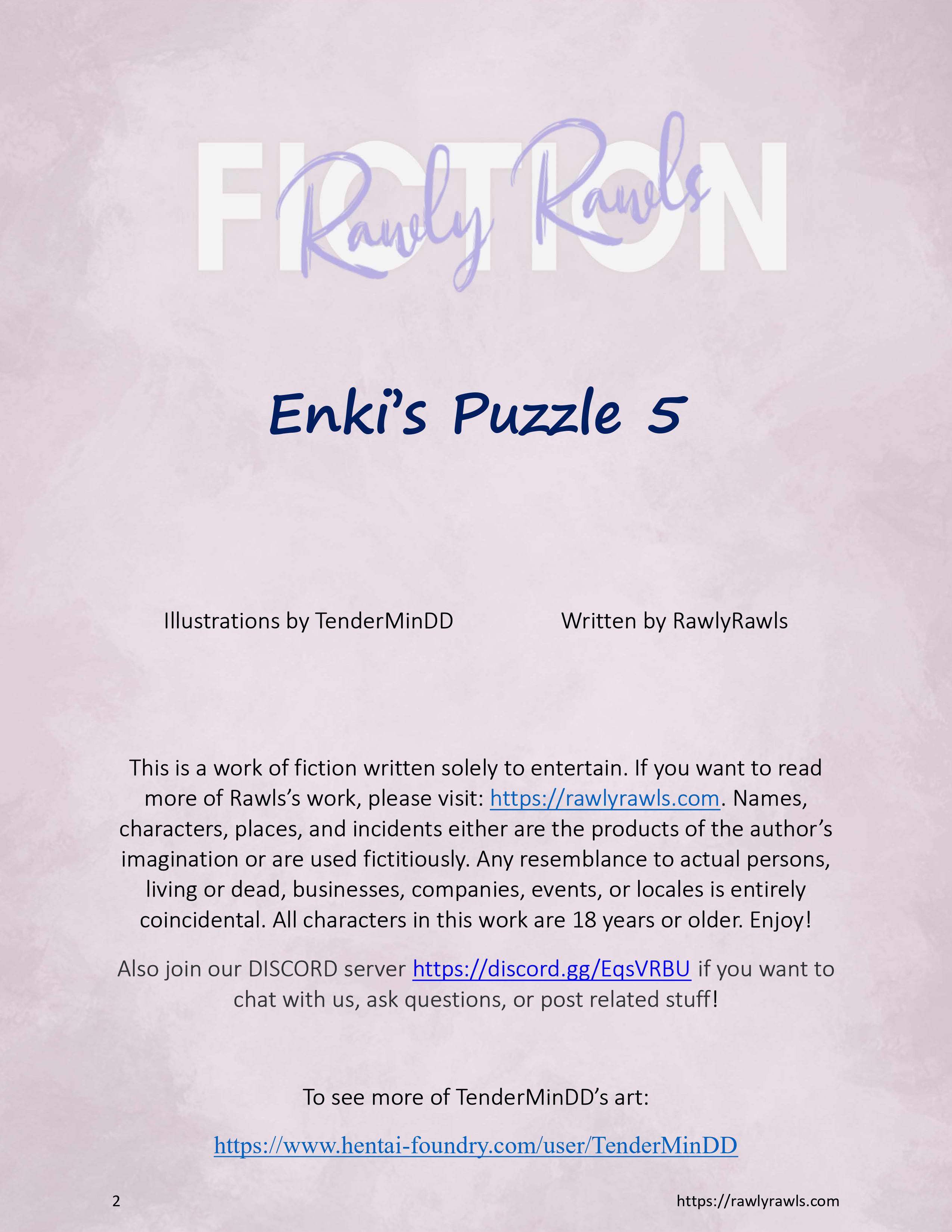 Enki’s Puzzle [TenderMindd], Enki Puzzle 5, page 2 of 14