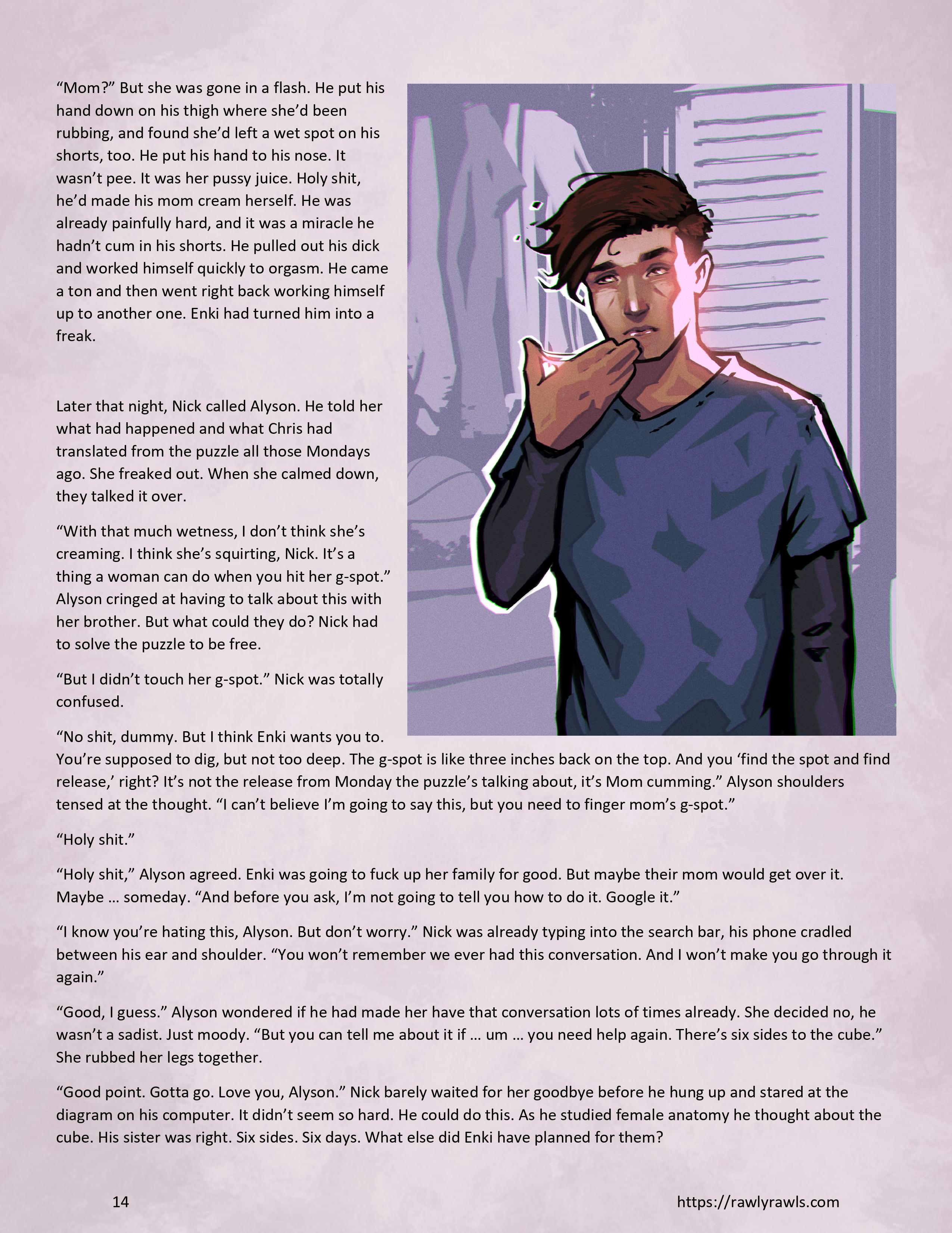 Enki’s Puzzle [TenderMindd], Enki Puzzle 5, page 14 of 14
