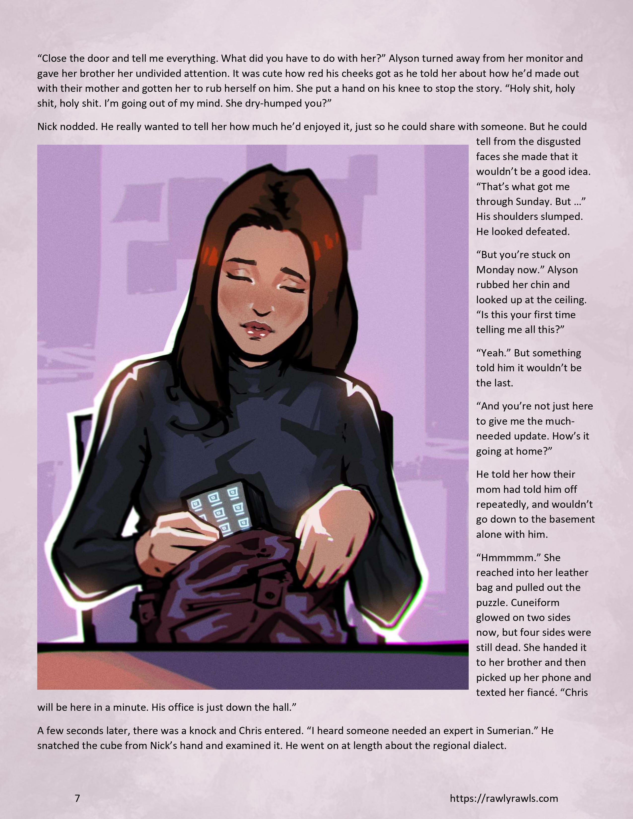 Enki’s Puzzle [TenderMindd], Enki Puzzle 5, page 7 of 14