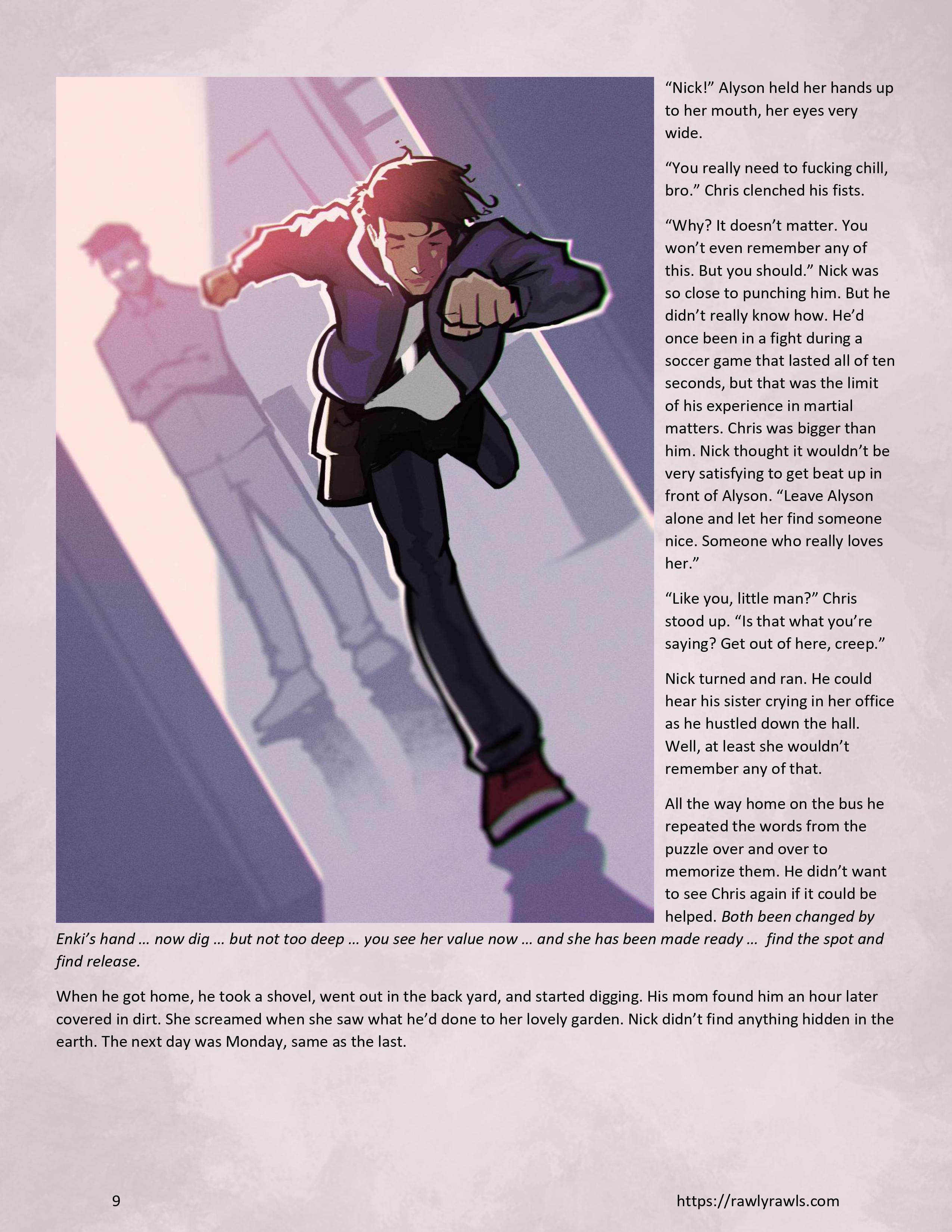 Enki’s Puzzle [TenderMindd], Enki Puzzle 5, page 9 of 14