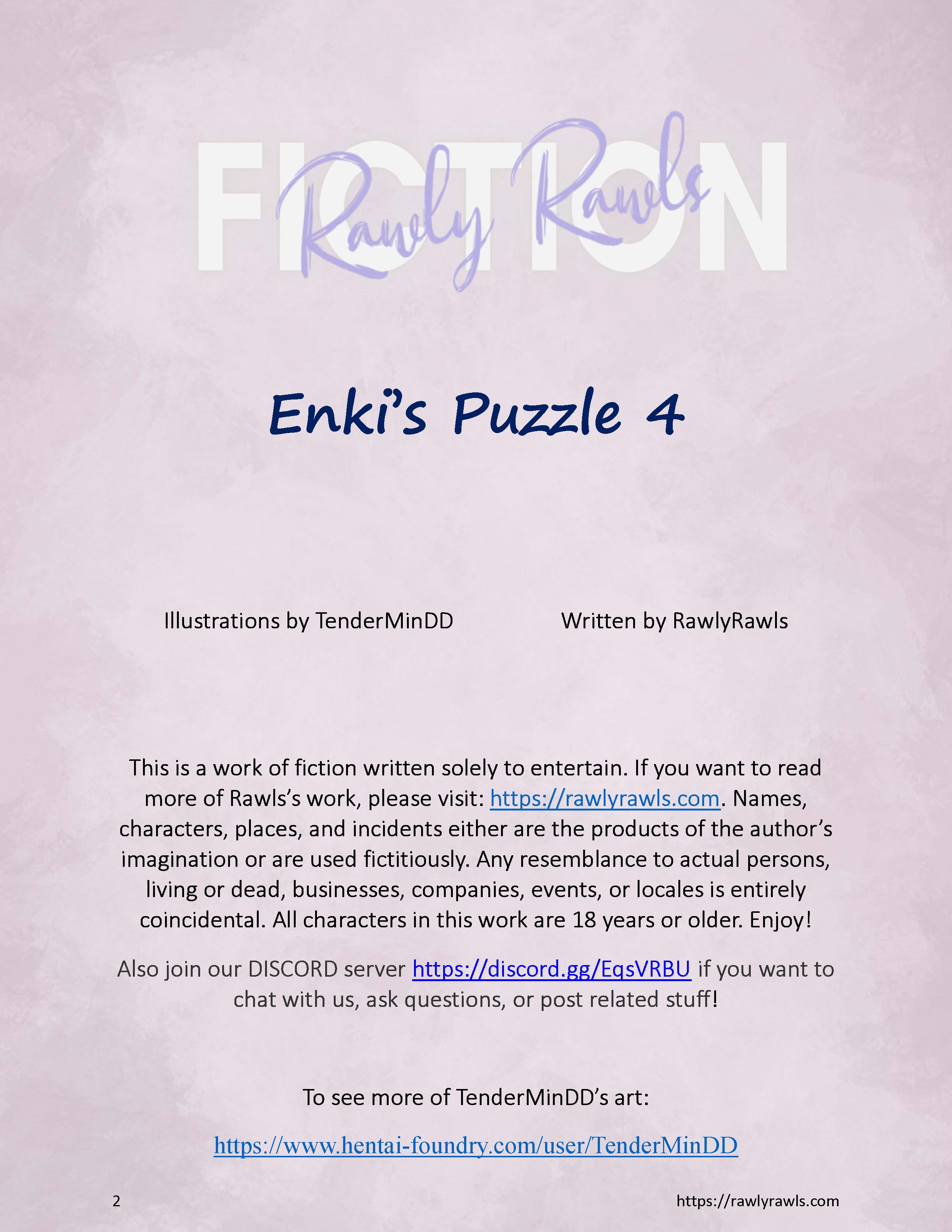 Enki’s Puzzle [TenderMindd], Enki Puzzle 4, page 2 of 10