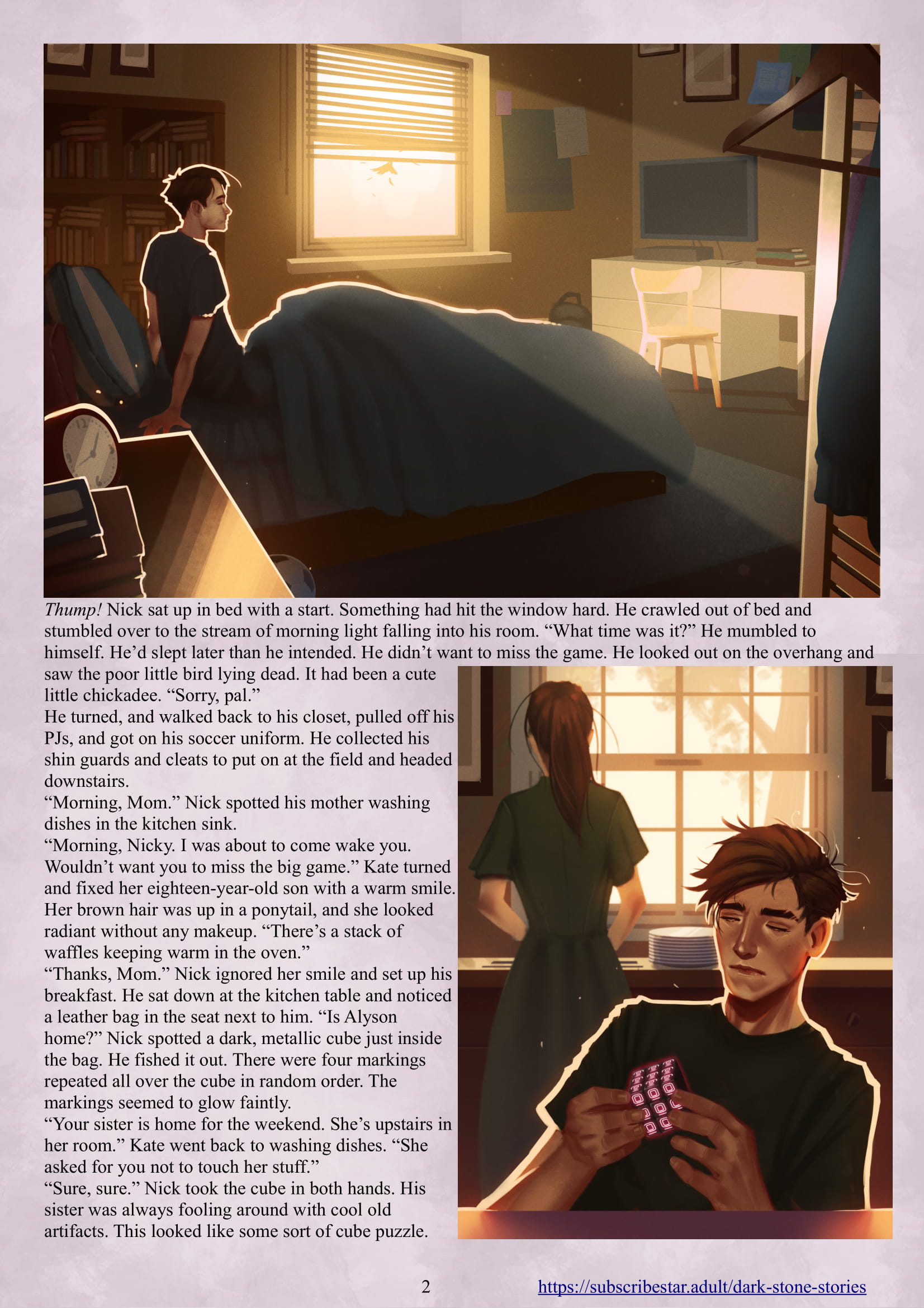 Enki’s Puzzle [TenderMindd], Enki Puzzle 1, page 3 of 11