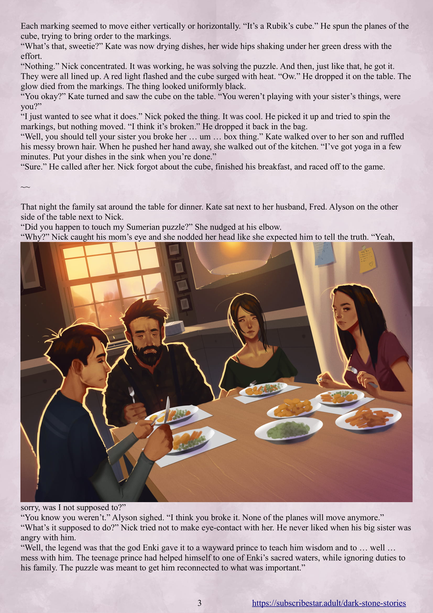 Enki’s Puzzle [TenderMindd], Enki Puzzle 1, page 4 of 11