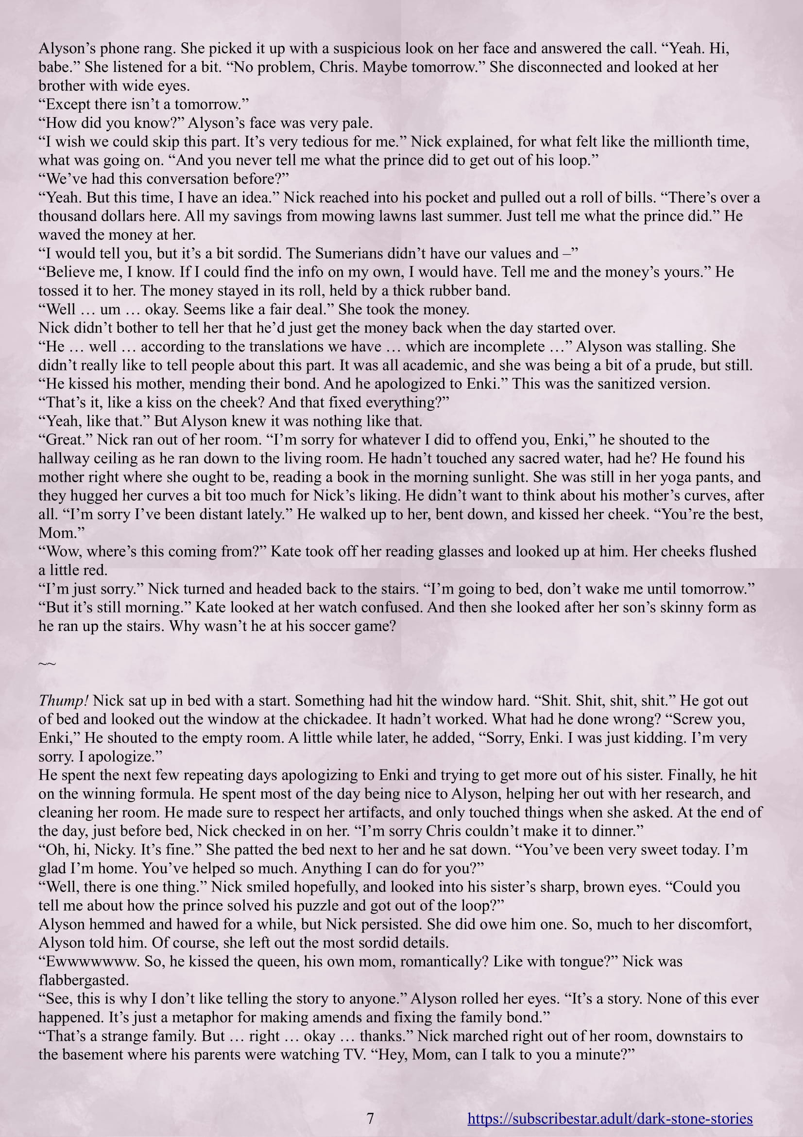Enki’s Puzzle [TenderMindd], Enki Puzzle 1, page 8 of 11