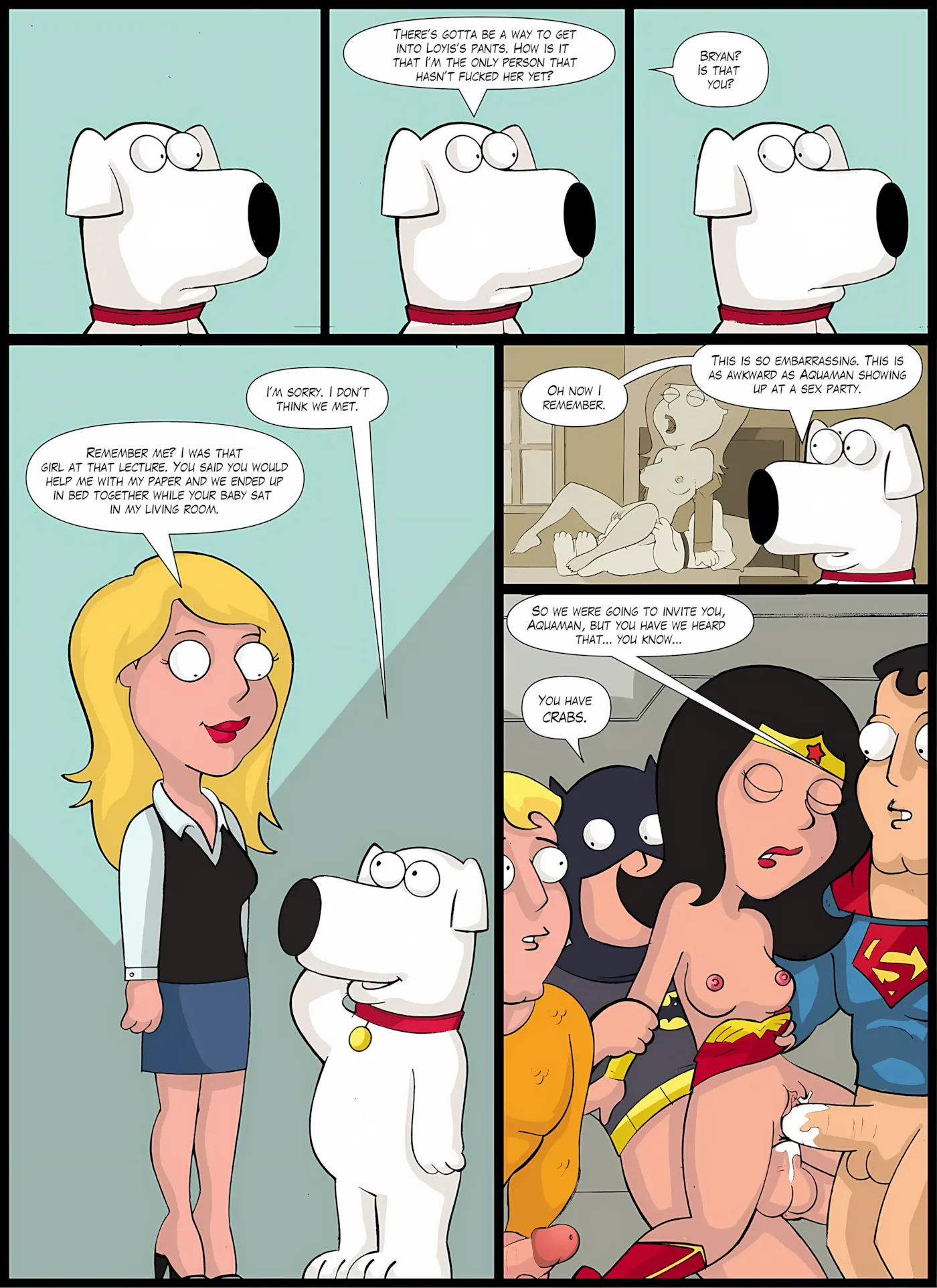 Family Pie (Family Guy), 4 . Family Pie - Chapter 4 [JKRComix], page 2 of 8
