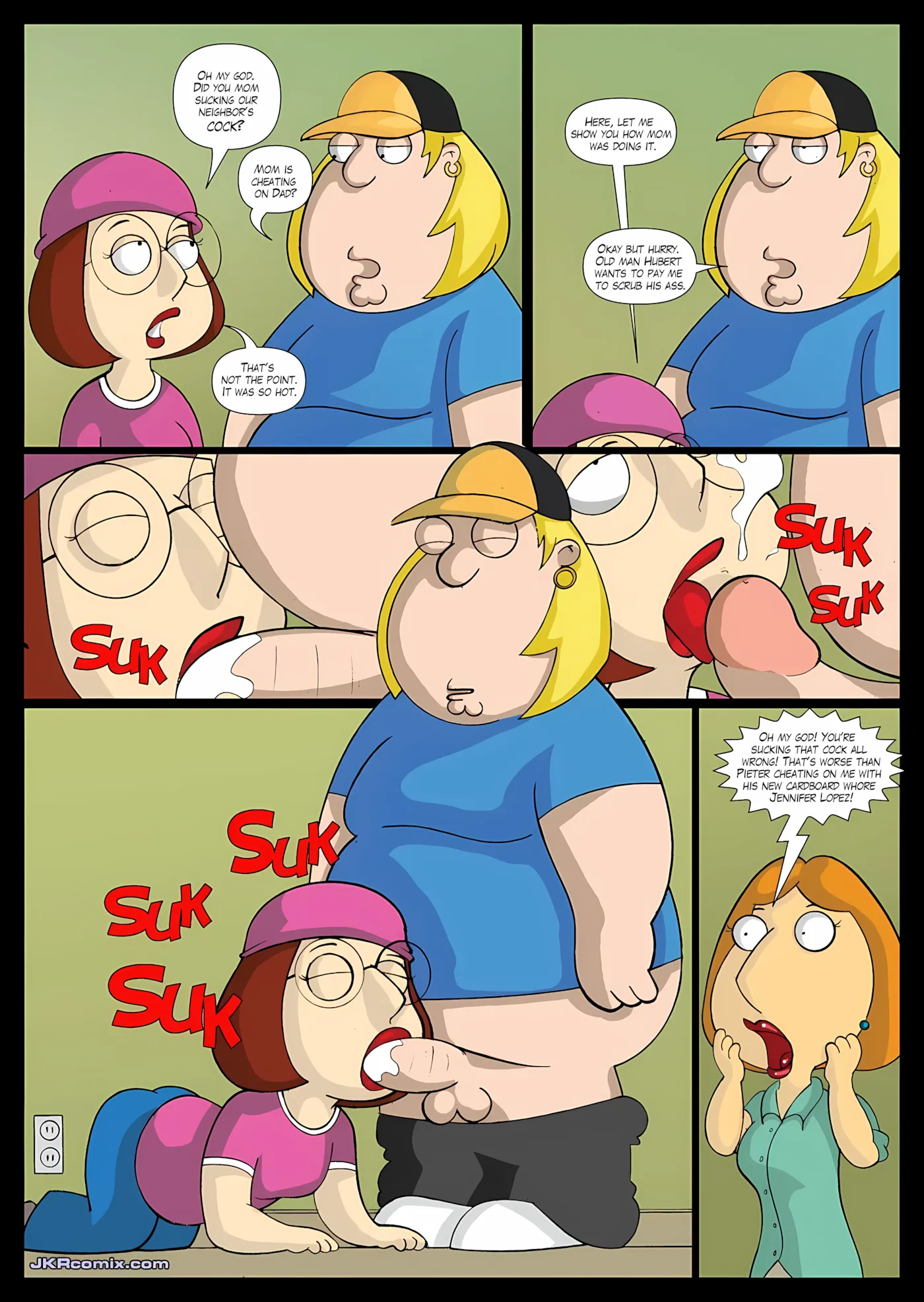 Family Pie (Family Guy), 2 . Family Pie - Chapter 2 [JKRComix], page 2 of 6