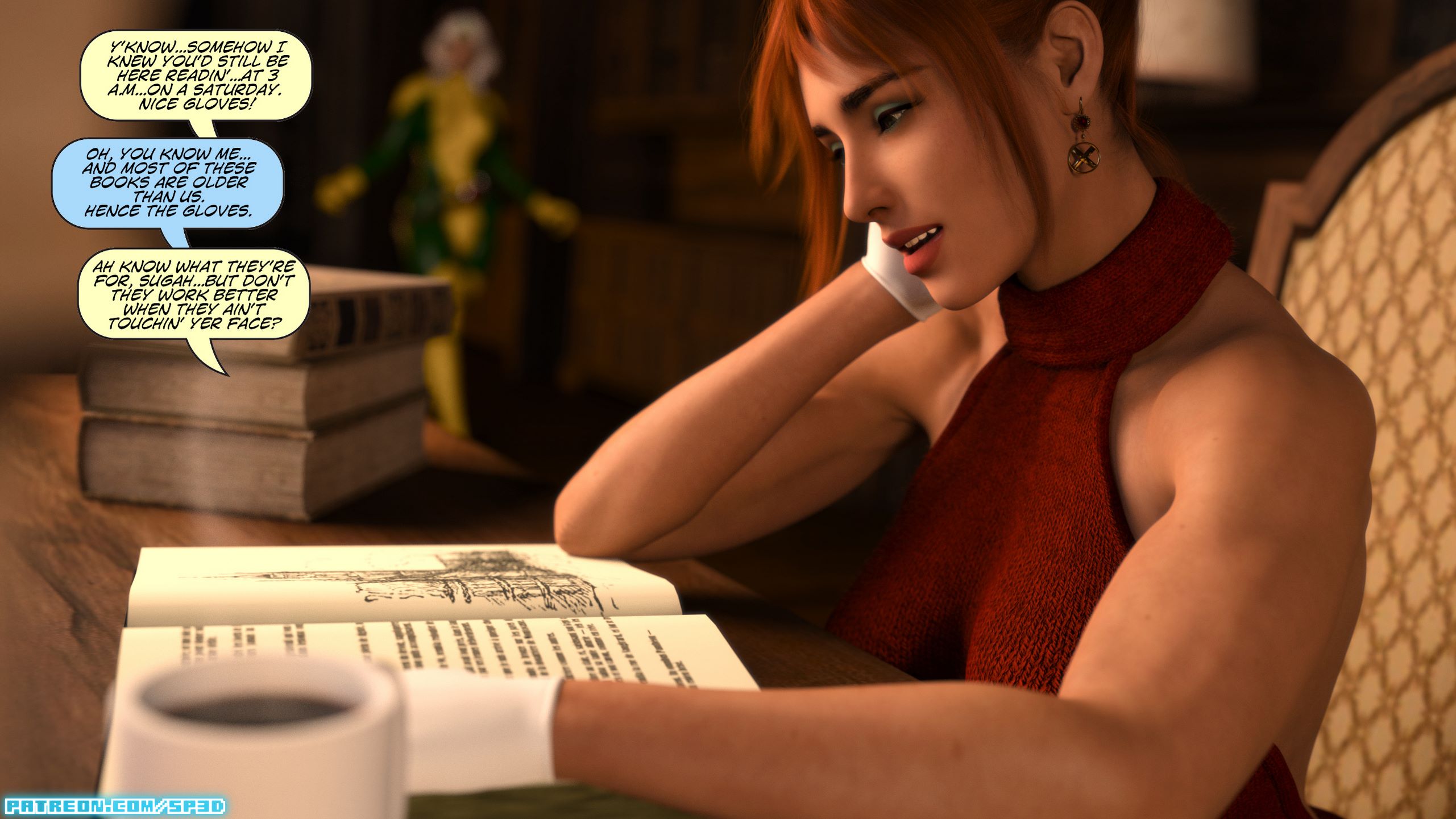 Abuse Of Power [SquarePeg3D], Abuse Of Power, page 1 of 38