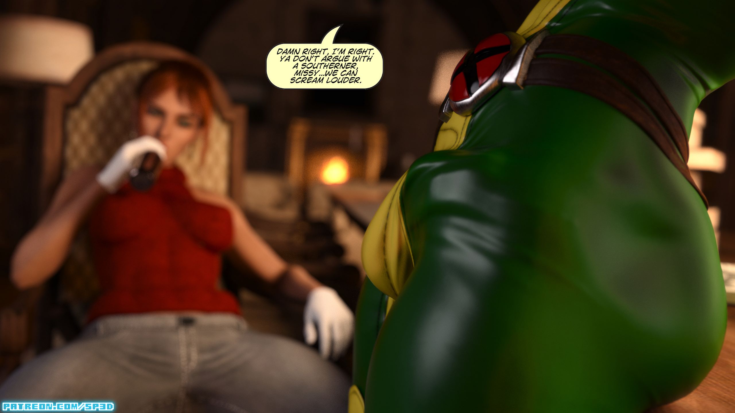 Abuse Of Power [SquarePeg3D], Abuse Of Power, page 4 of 38