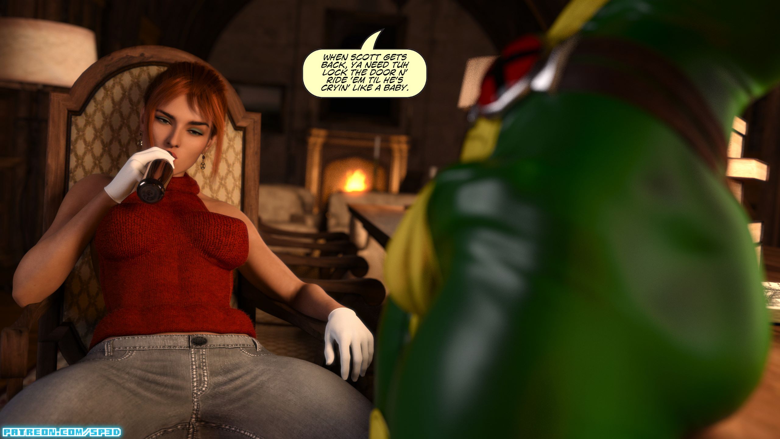 Abuse Of Power [SquarePeg3D], Abuse Of Power, page 5 of 38