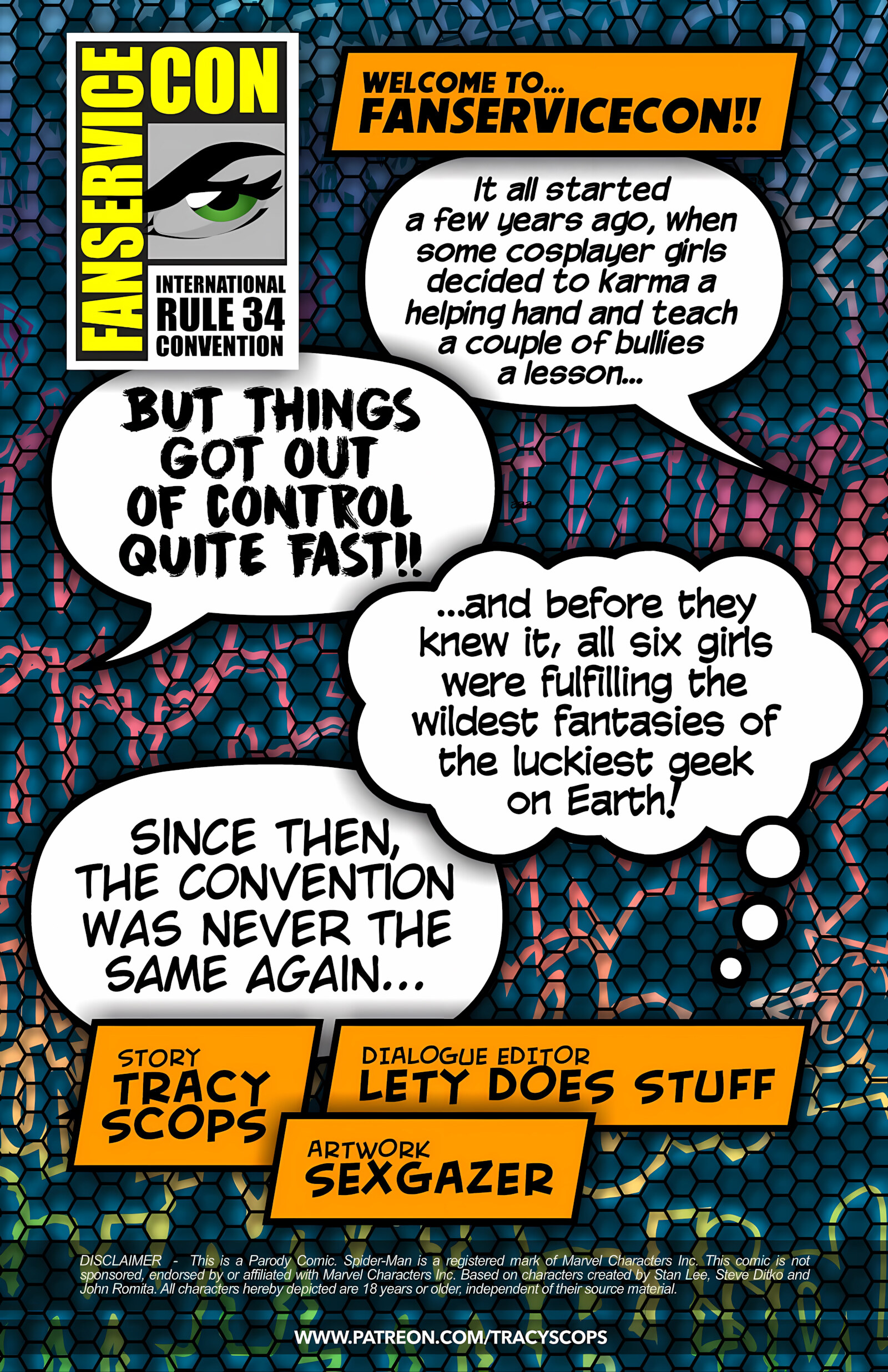 Fanservice Convention [Tracy Scops], Fanservice Convention 3, page 2 of 11