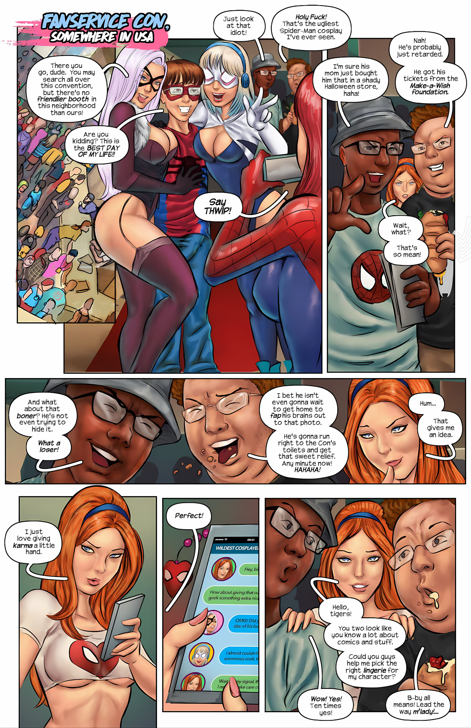 Fanservice Convention [Tracy Scops], Fanservice Convention 1, page 3 of 11