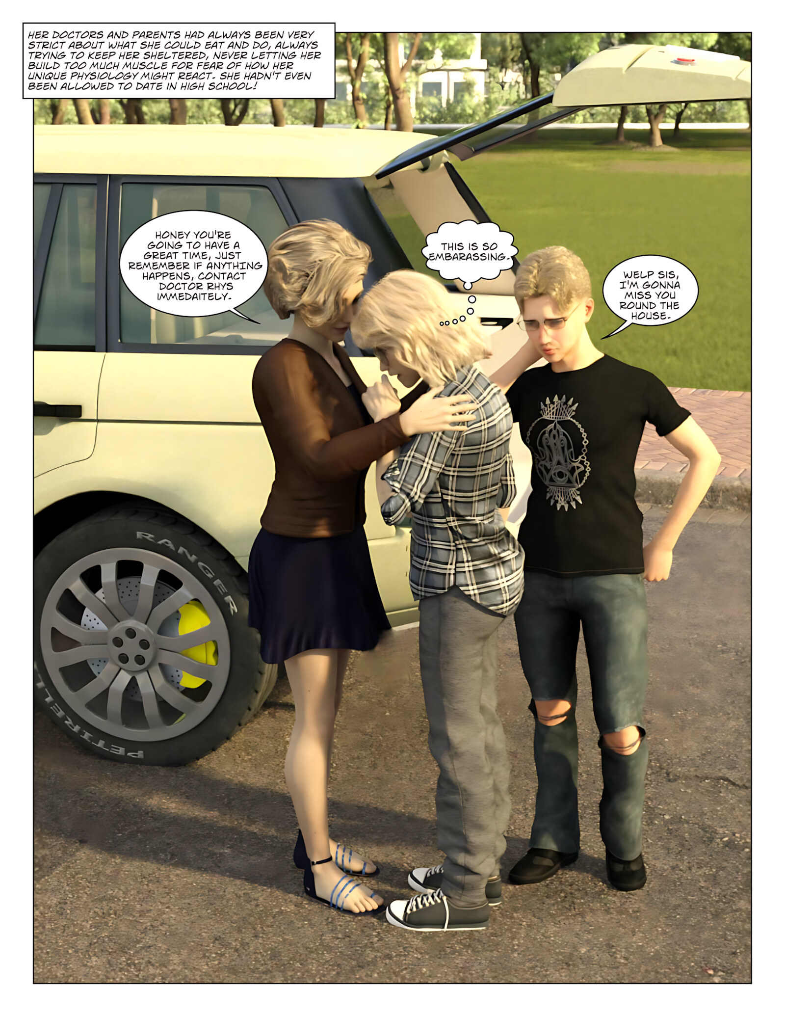 Fitting In [Bacchus Comics], Fitting In, page 4 of 139