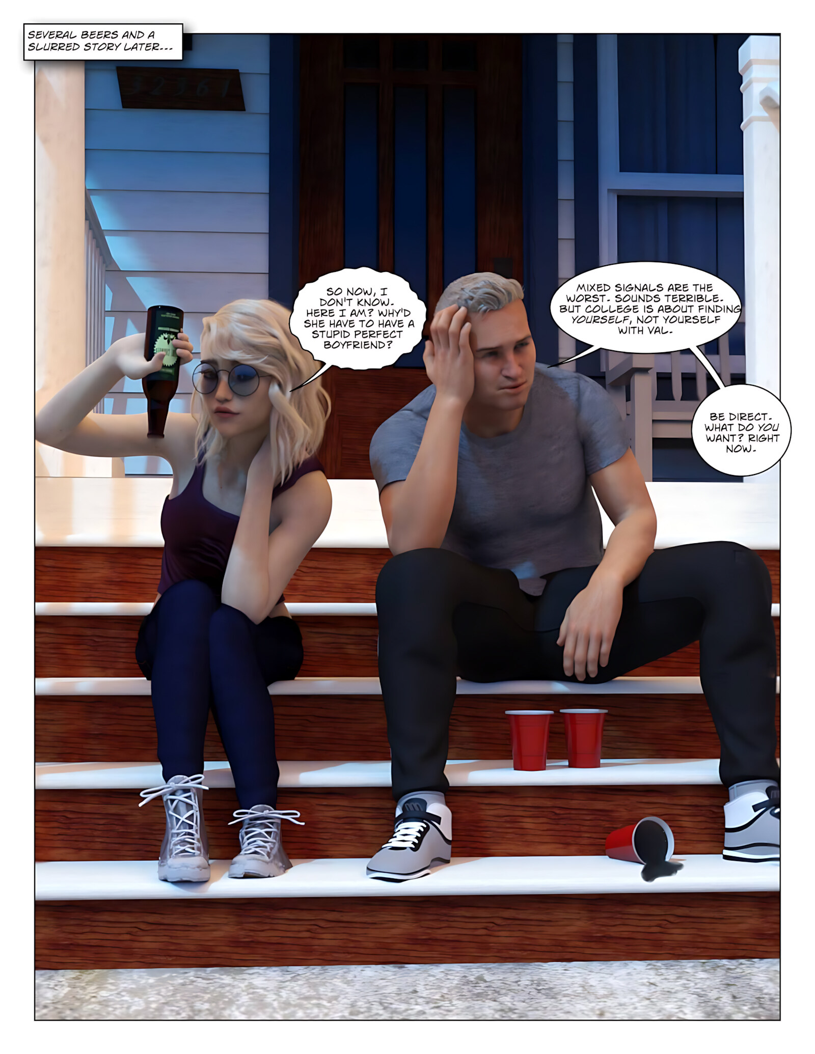 Fitting In [Bacchus Comics], Fitting In, page 31 of 139