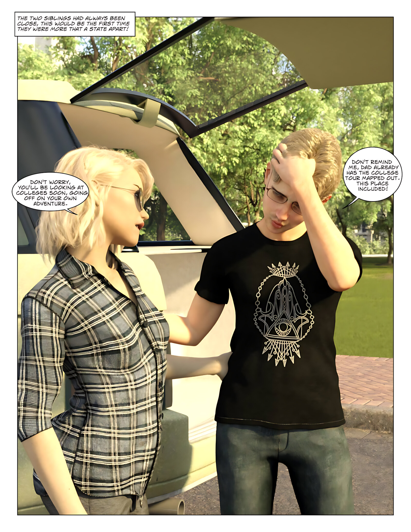Fitting In [Bacchus Comics], Fitting In, page 5 of 139