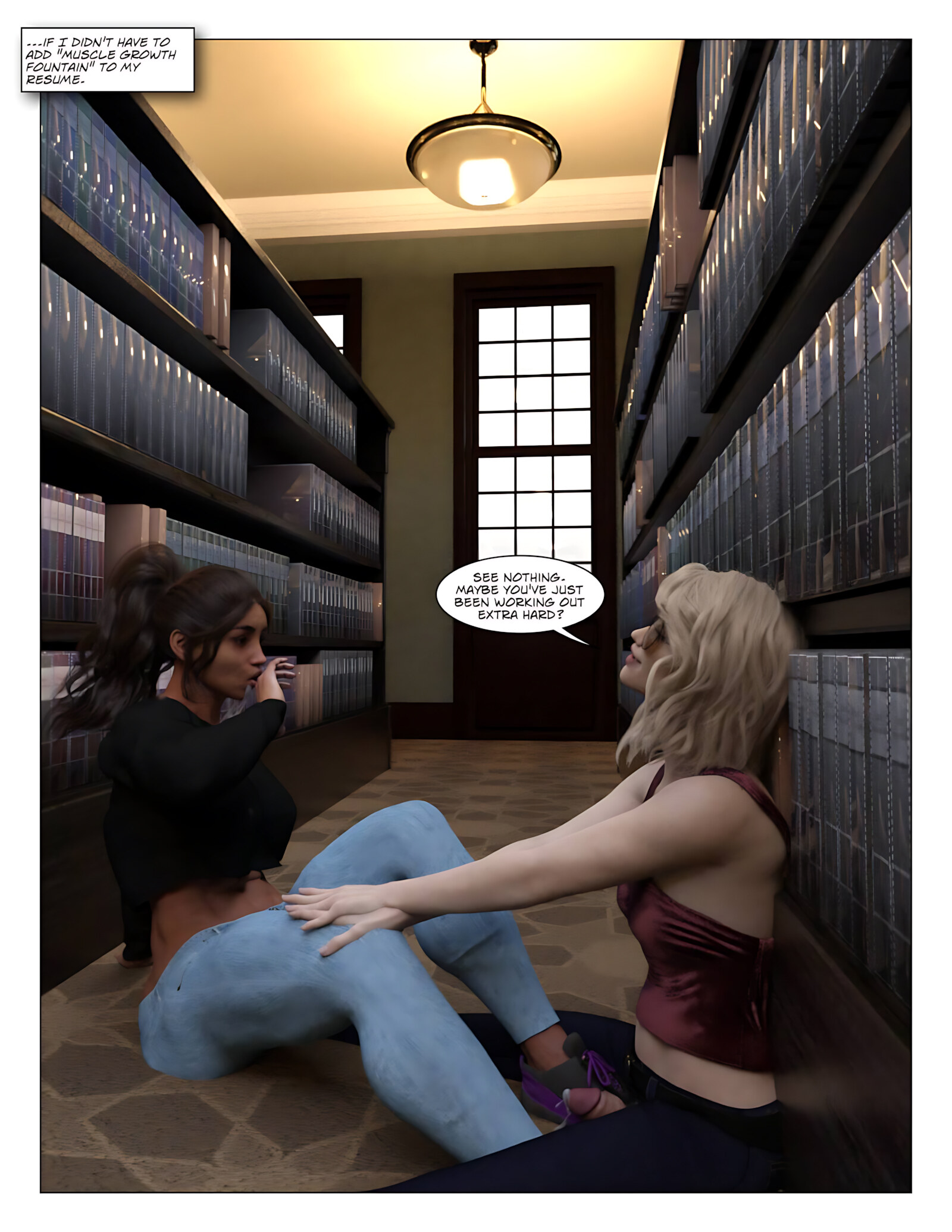 Fitting In [Bacchus Comics], Fitting In, page 63 of 139
