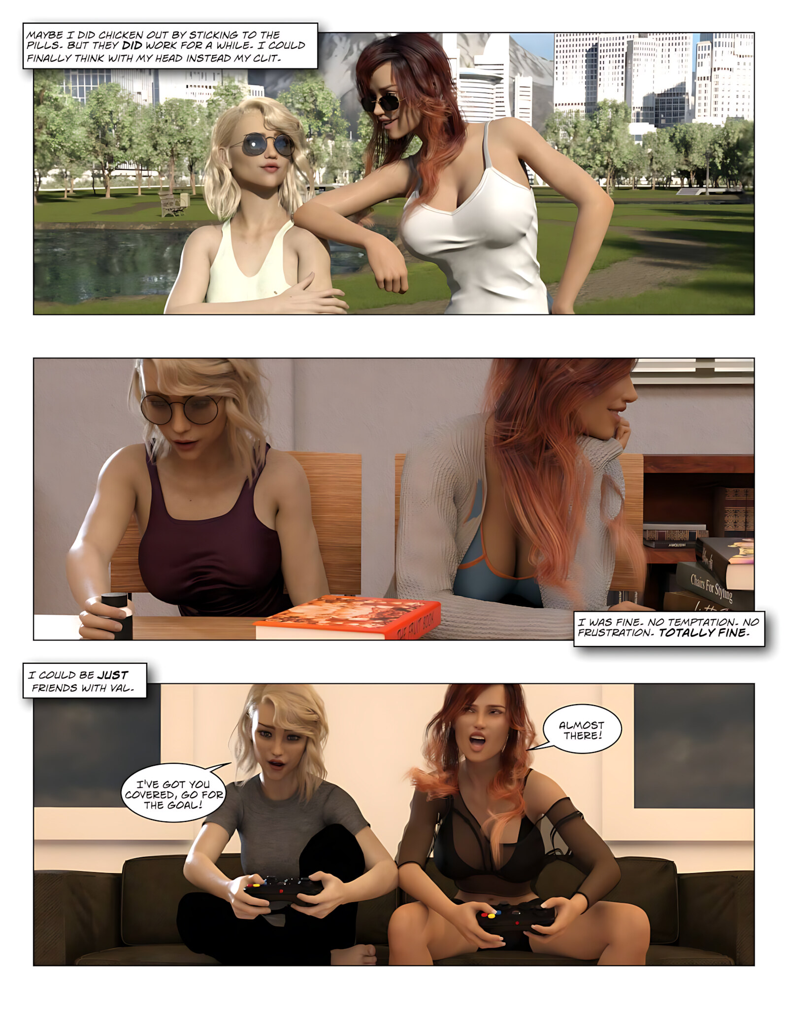 Fitting In [Bacchus Comics], Fitting In, page 73 of 139