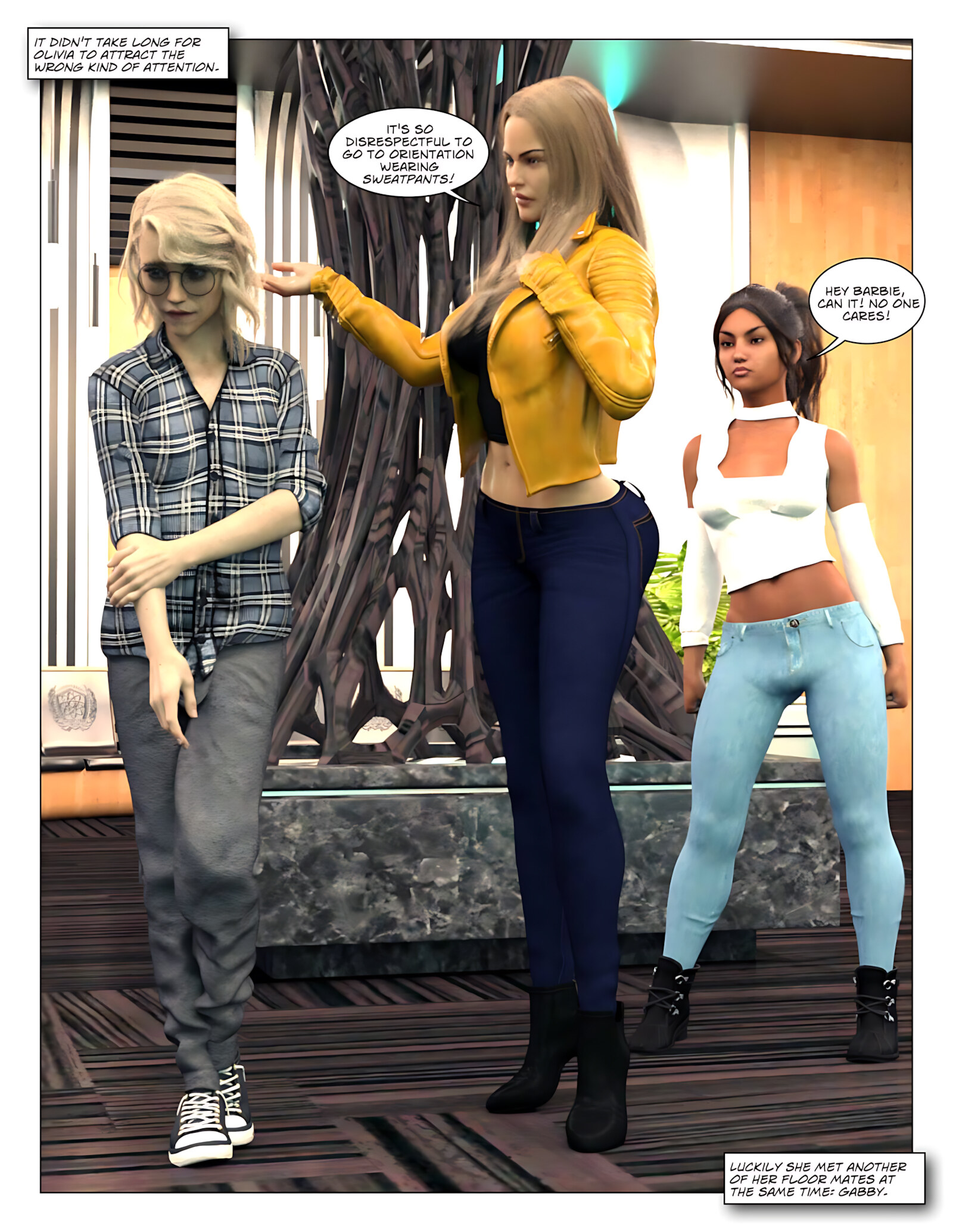 Fitting In [Bacchus Comics], Fitting In, page 9 of 139