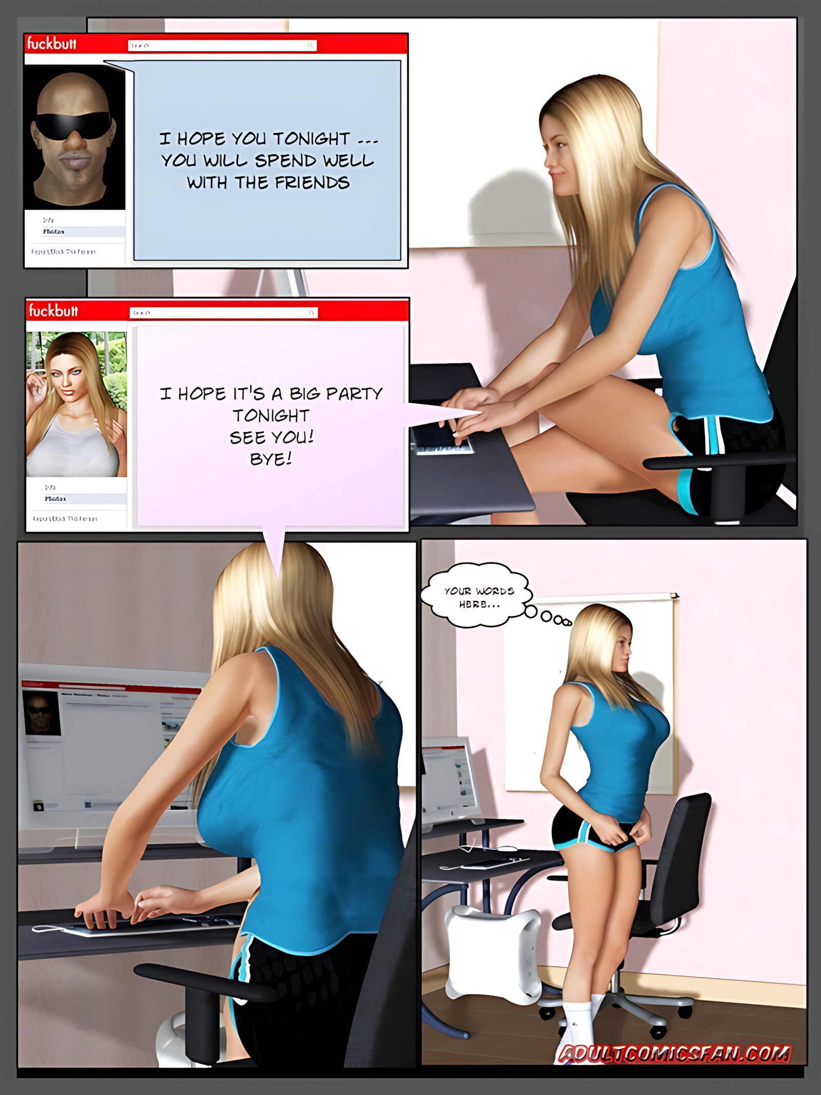 Forgot Your Pills [BlackonWhite3D], Forgot Your Pills, page 7 of 36