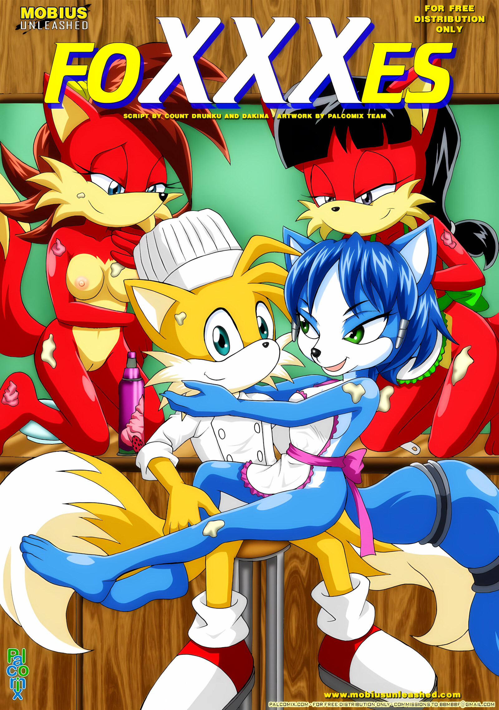 FoXXXes [Palcomix], FoXXXes (Star Fox , Sonic The Hedgehog) [Palcomix], page 1 of 39