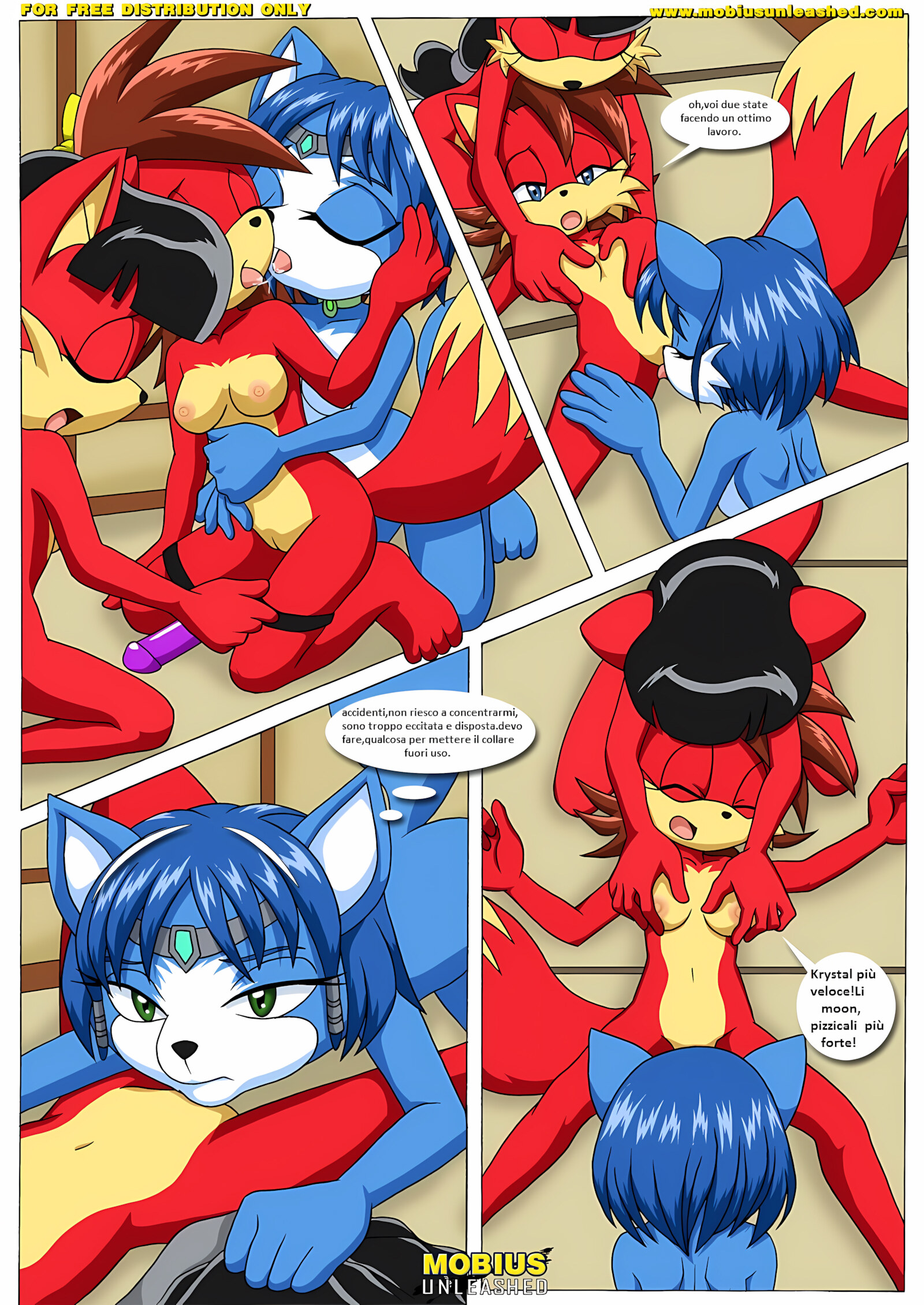 FoXXXes [Palcomix], FoXXXes (Star Fox , Sonic The Hedgehog) [Palcomix], page 18 of 39