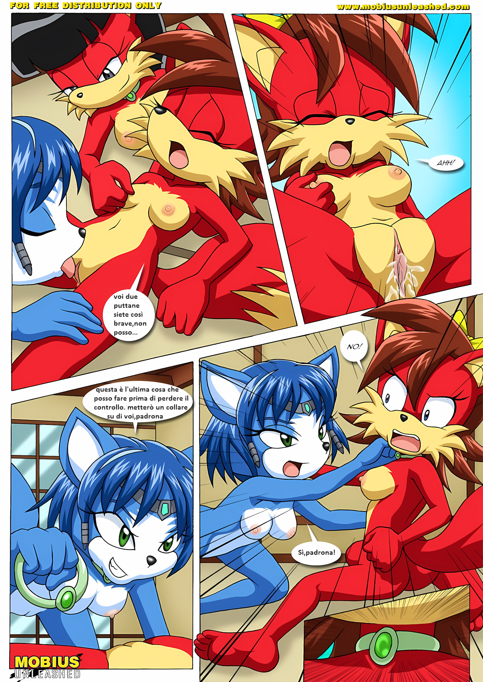 FoXXXes [Palcomix], FoXXXes (Star Fox , Sonic The Hedgehog) [Palcomix], page 19 of 39