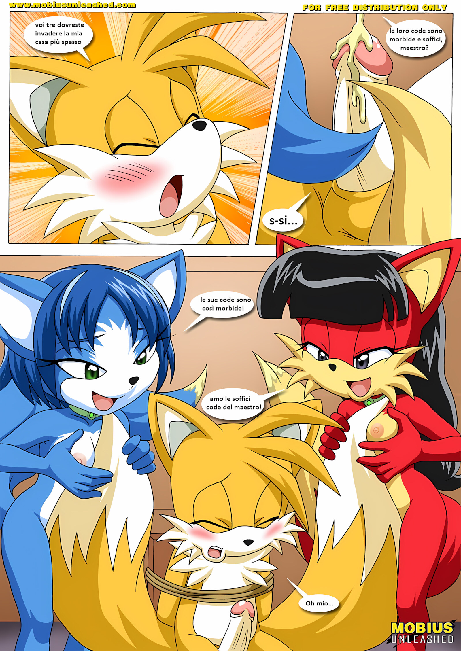 FoXXXes [Palcomix], FoXXXes (Star Fox , Sonic The Hedgehog) [Palcomix], page 24 of 39