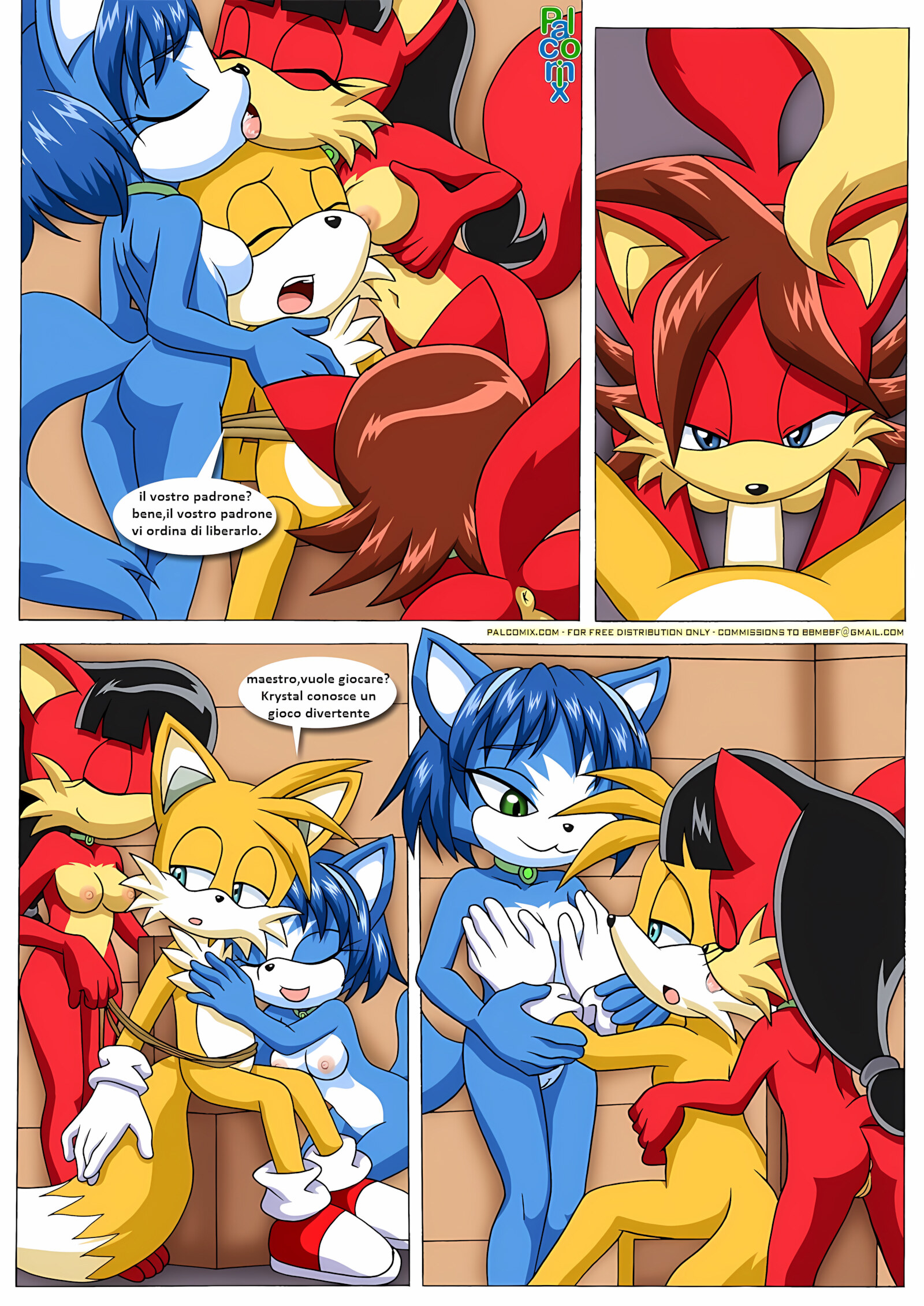 FoXXXes [Palcomix], FoXXXes (Star Fox , Sonic The Hedgehog) [Palcomix], page 26 of 39