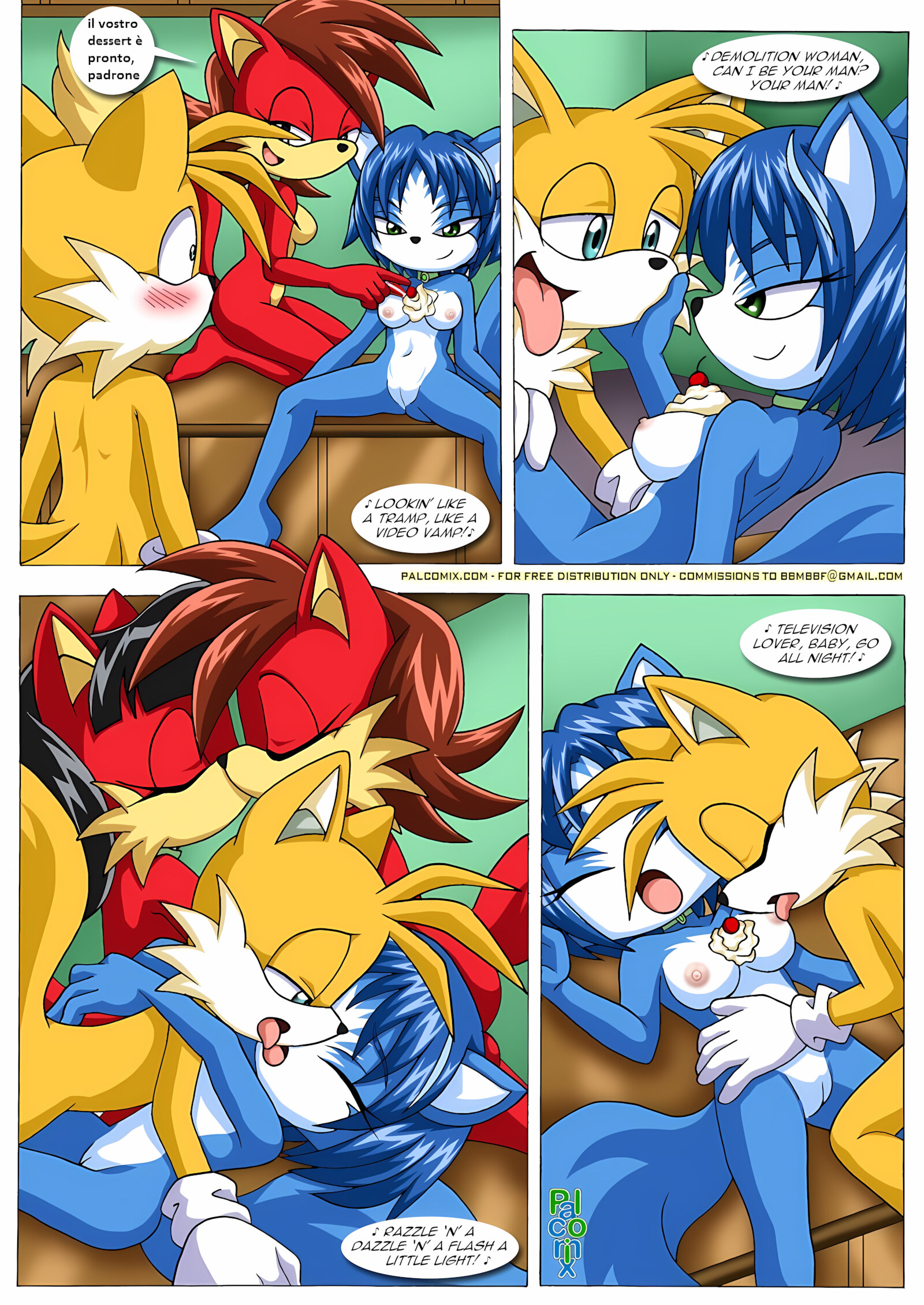 FoXXXes [Palcomix], FoXXXes (Star Fox , Sonic The Hedgehog) [Palcomix], page 33 of 39
