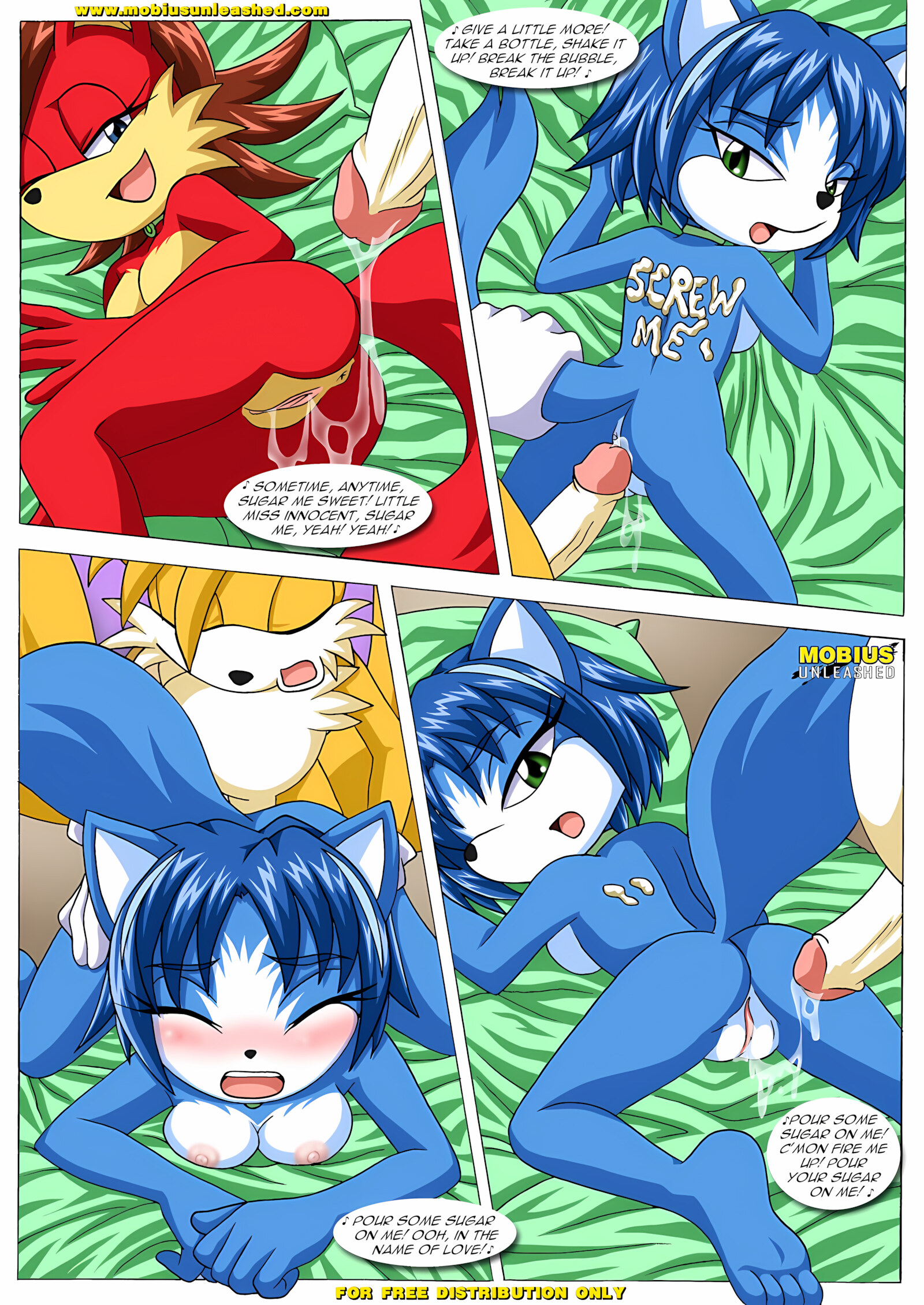 FoXXXes [Palcomix], FoXXXes (Star Fox , Sonic The Hedgehog) [Palcomix], page 36 of 39