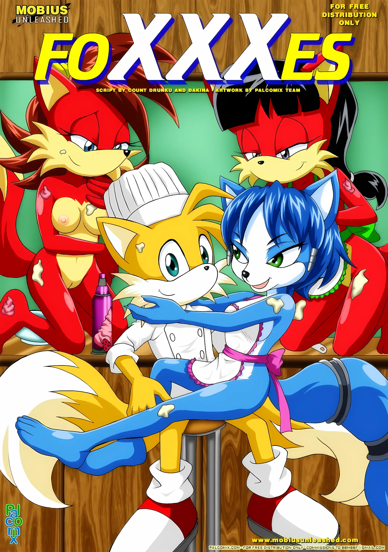 FoXXXes (Star Fox , Sonic the Hedgehog) [Palcomix], 1 . FoXXXes - Chapter 1 (Star Fox , Sonic the Hedgehog) [Palcomix], page 1 of 40