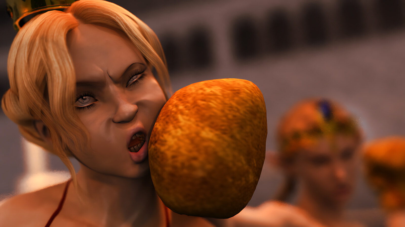 Foxy Boxing Princess Pound [SquarePeg3D], Foxy Boxing Princess Pound - Futanari WITHOUT Injuries, page 5 of 50