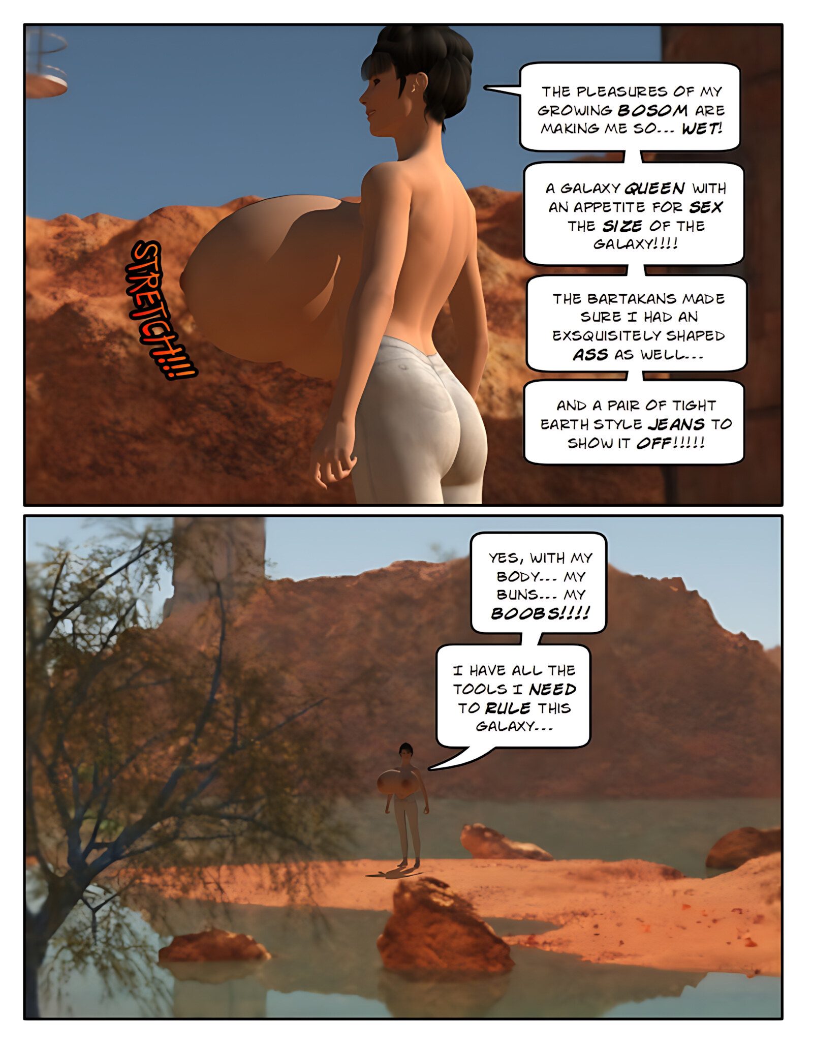 Galaxy Queen [StrongAndStacked], Galaxy Queen, page 8 of 19