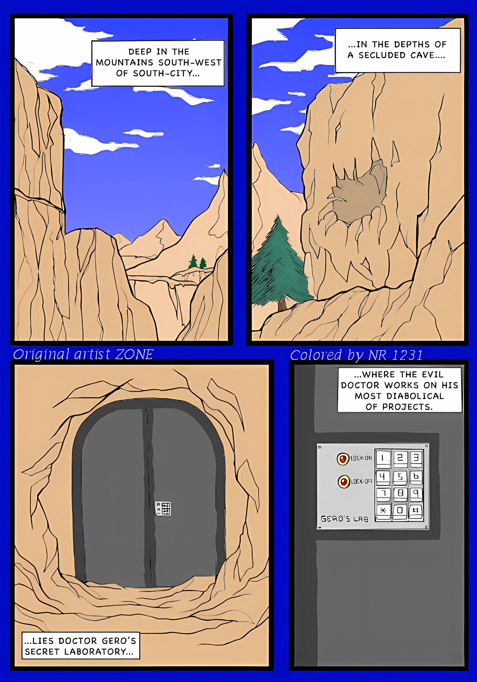 Gero’s Lab [ZONE], Gero's Lab, page 2 of 41