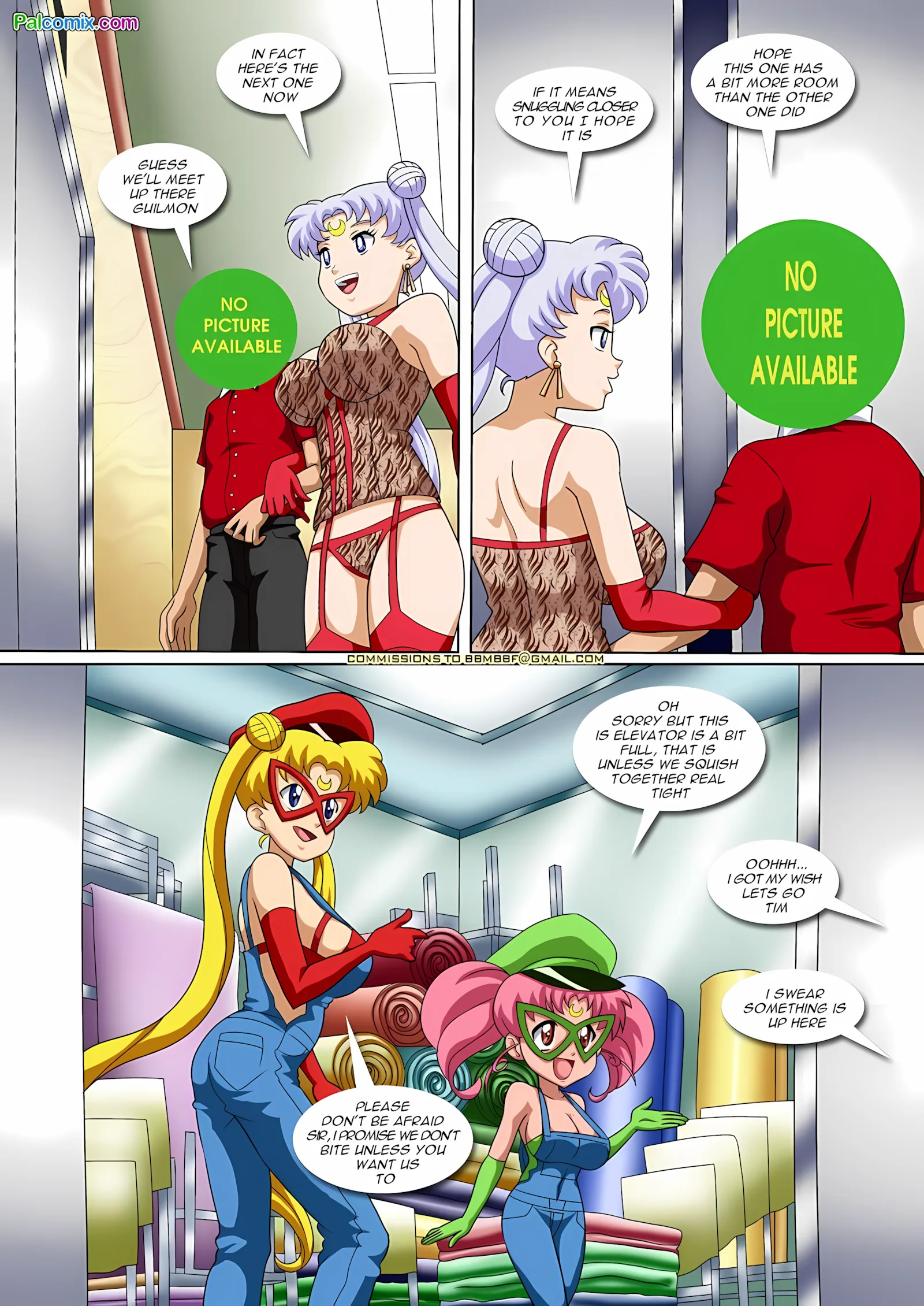 Girls Night Out And The Boys Torment (Various) [Palcomix], 1 . Girls Night Out And The Boys Torment [Palcomix], page 70 of 102
