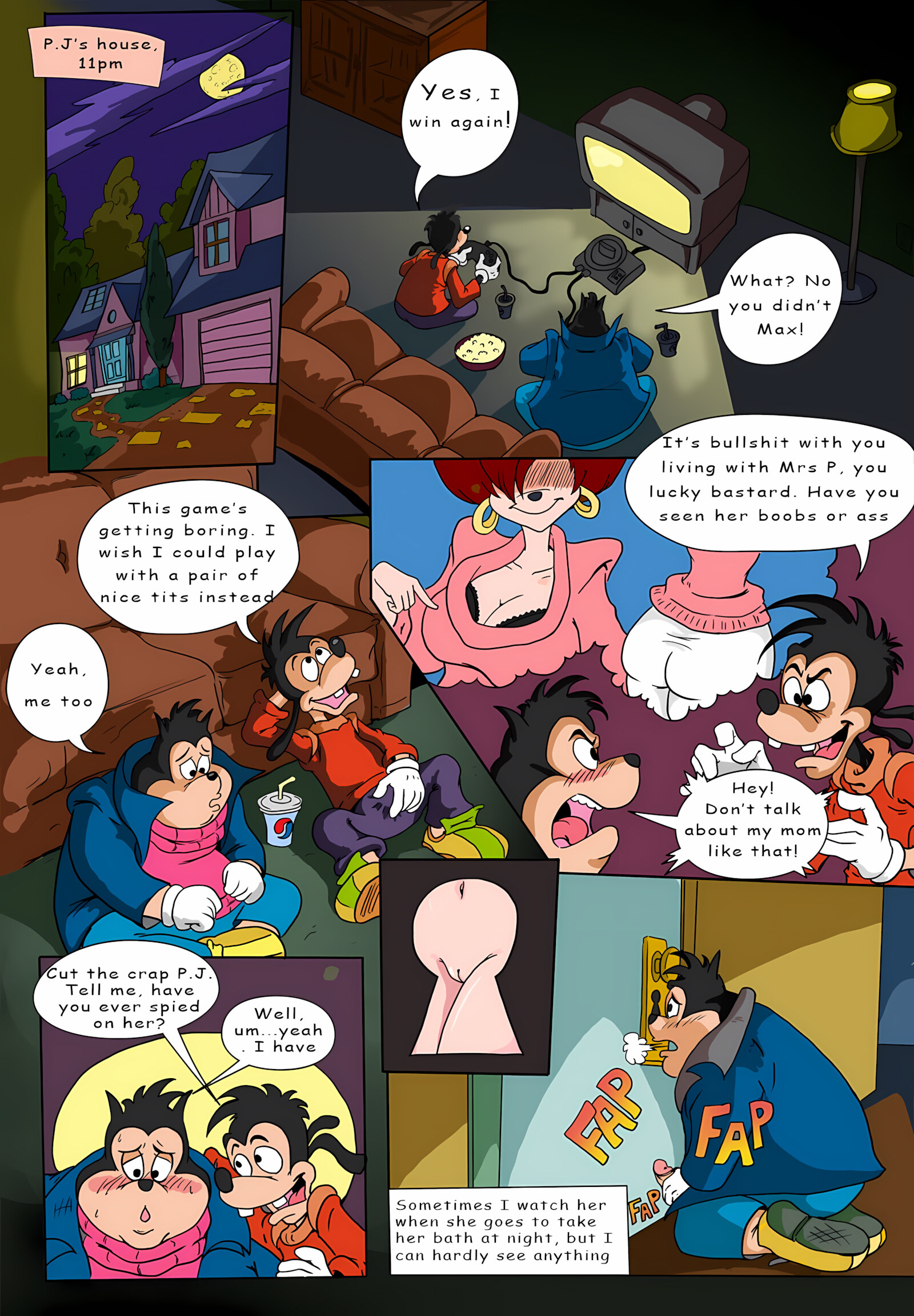 Goof Troop Momma’s Boy [Gundam888], Goof Troop Momma's Boy, page 2 of 23