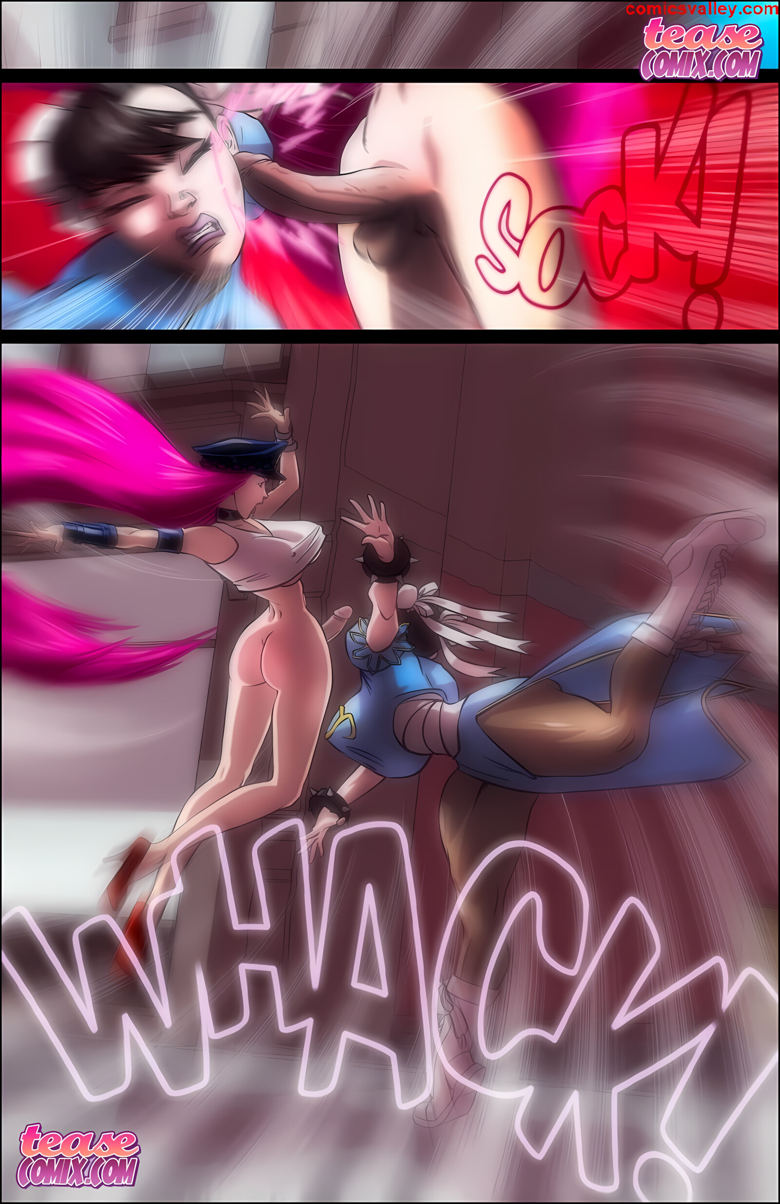 Here Cums A New Challenger [Tease Comix], Here Cums A New Challenger, page 7 of 30