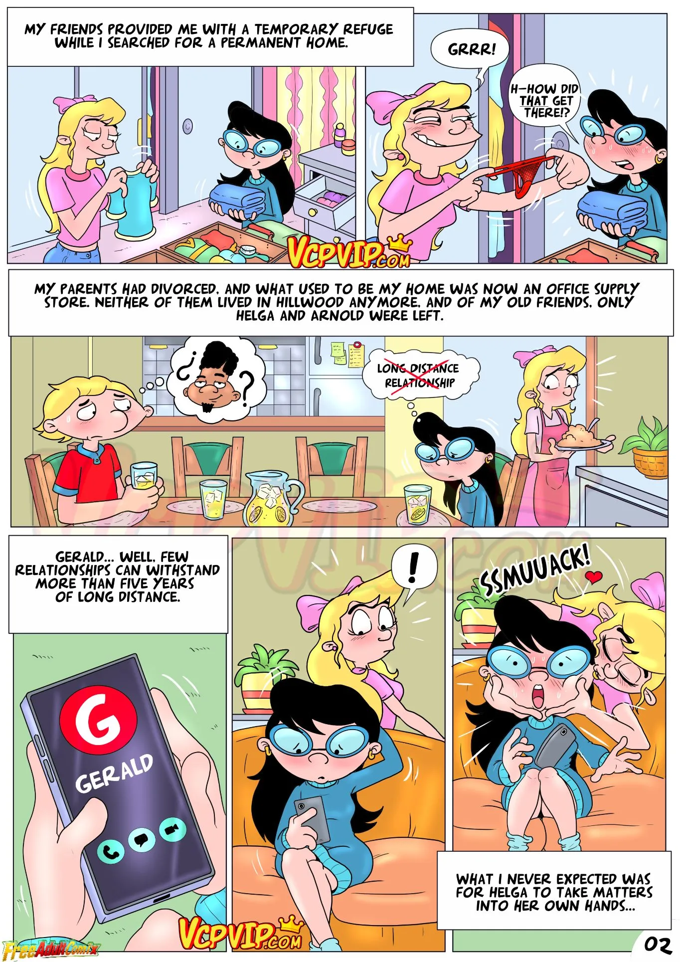 Hey Arnold! – Temptation, 1. Hey Arnold! - Temptation Chapter 1 [Macergo], page 3 of 5