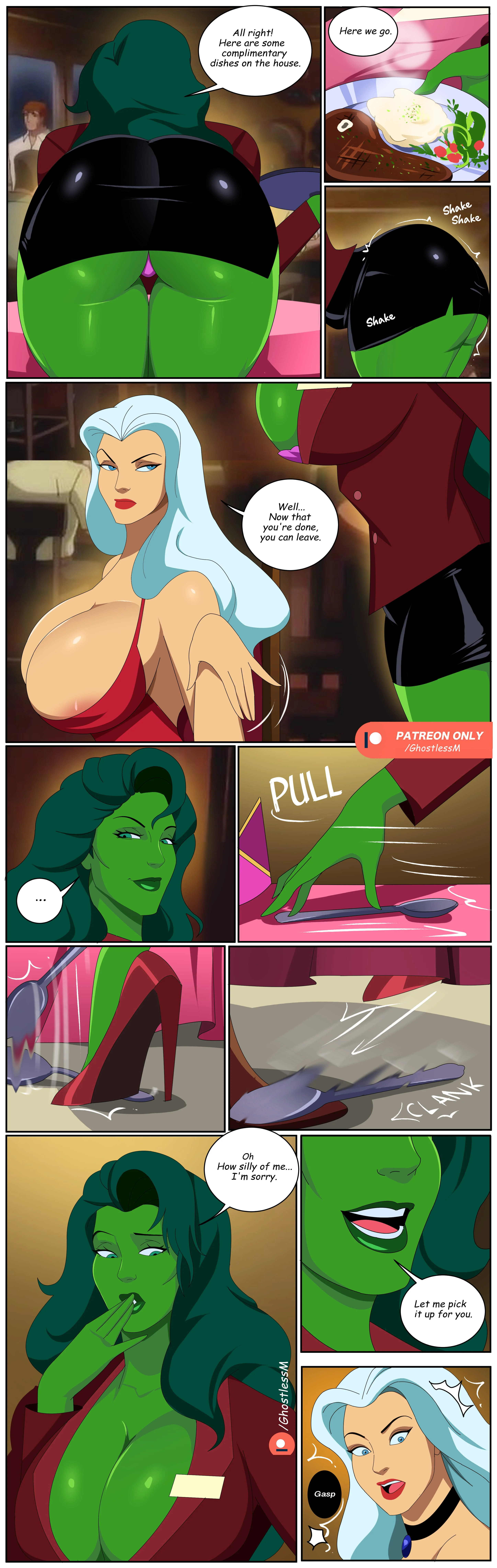 Hot Date (Spider-Man), Hot Date - Chapter 1 (Spider-Man , Savage She-Hulk) [GhostlessM], page 6 of 14